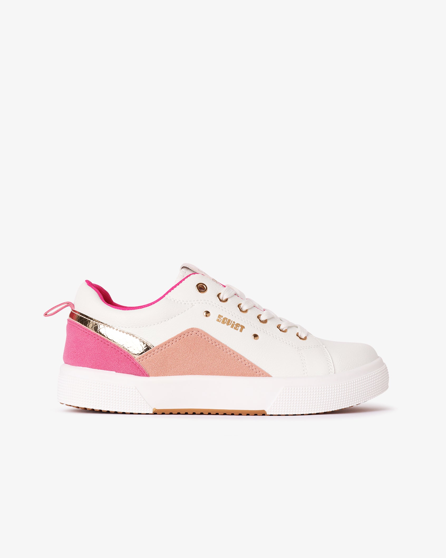 Ladies Coco Blanco - Snakeprint Casual Sneaker