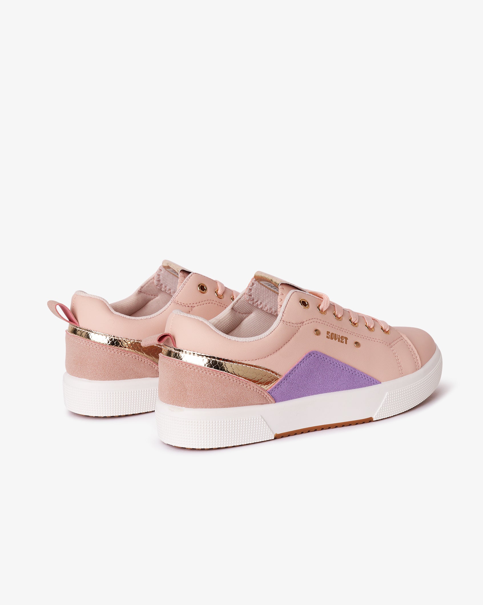 Ladies Coco Blanco - Snakeprint Casual Sneaker