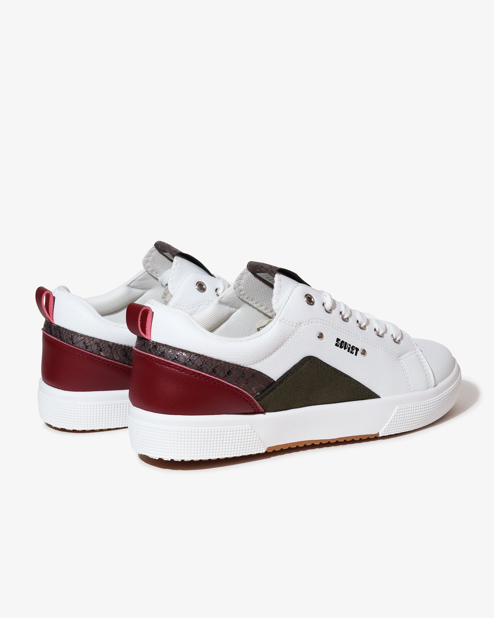 Ladies Coco Blanco - Snakeprint Casual Sneaker