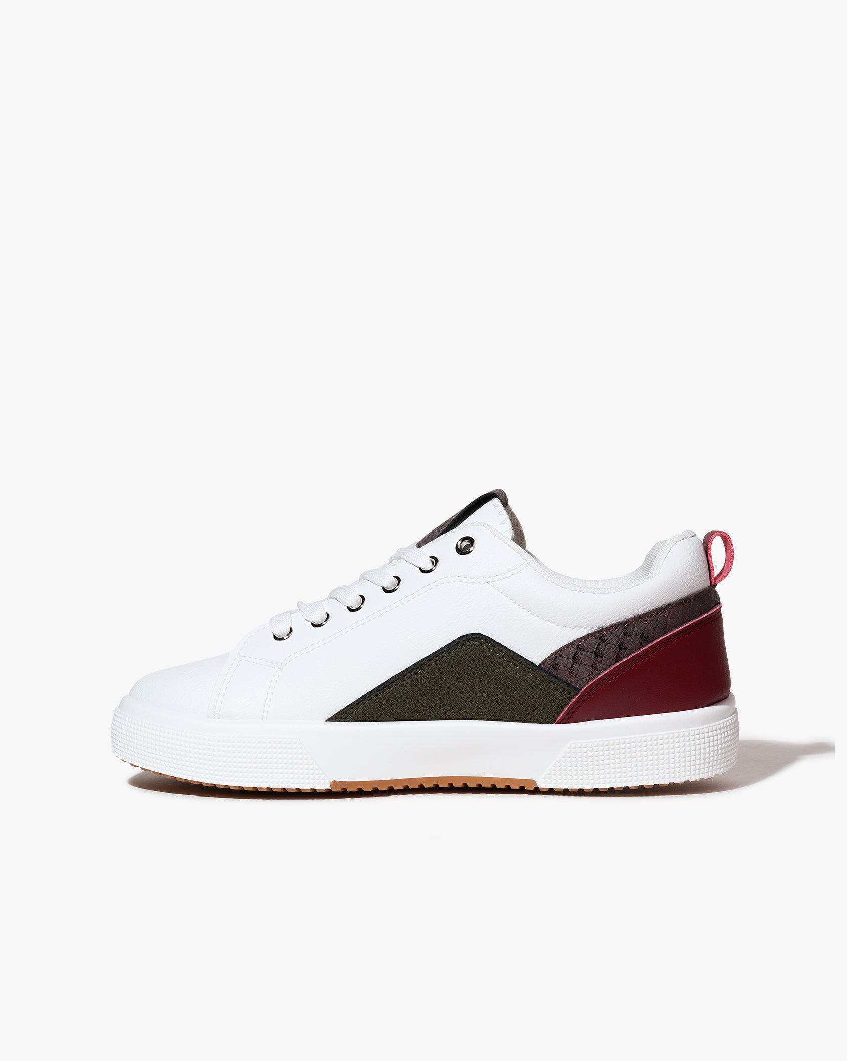 Ladies Coco Blanco - Snakeprint Casual Sneaker