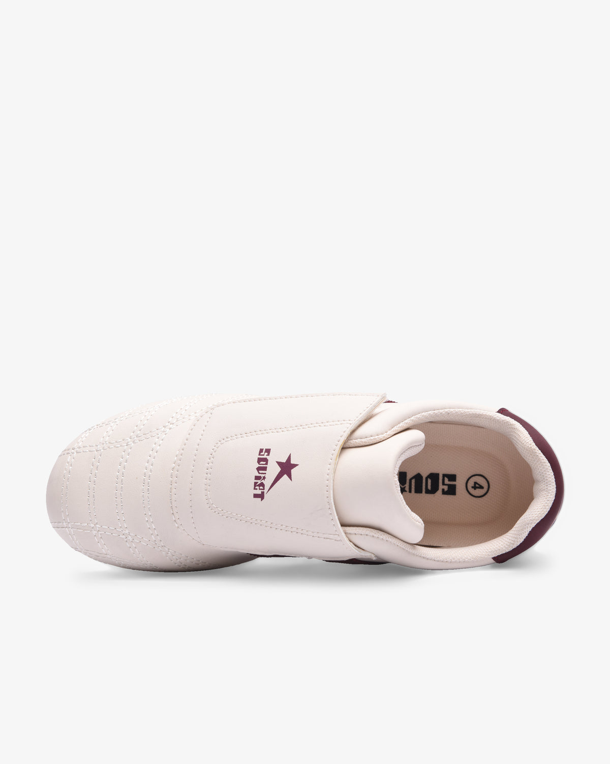 Ladies Domino - Low Cut Retro Slip On Sneaker