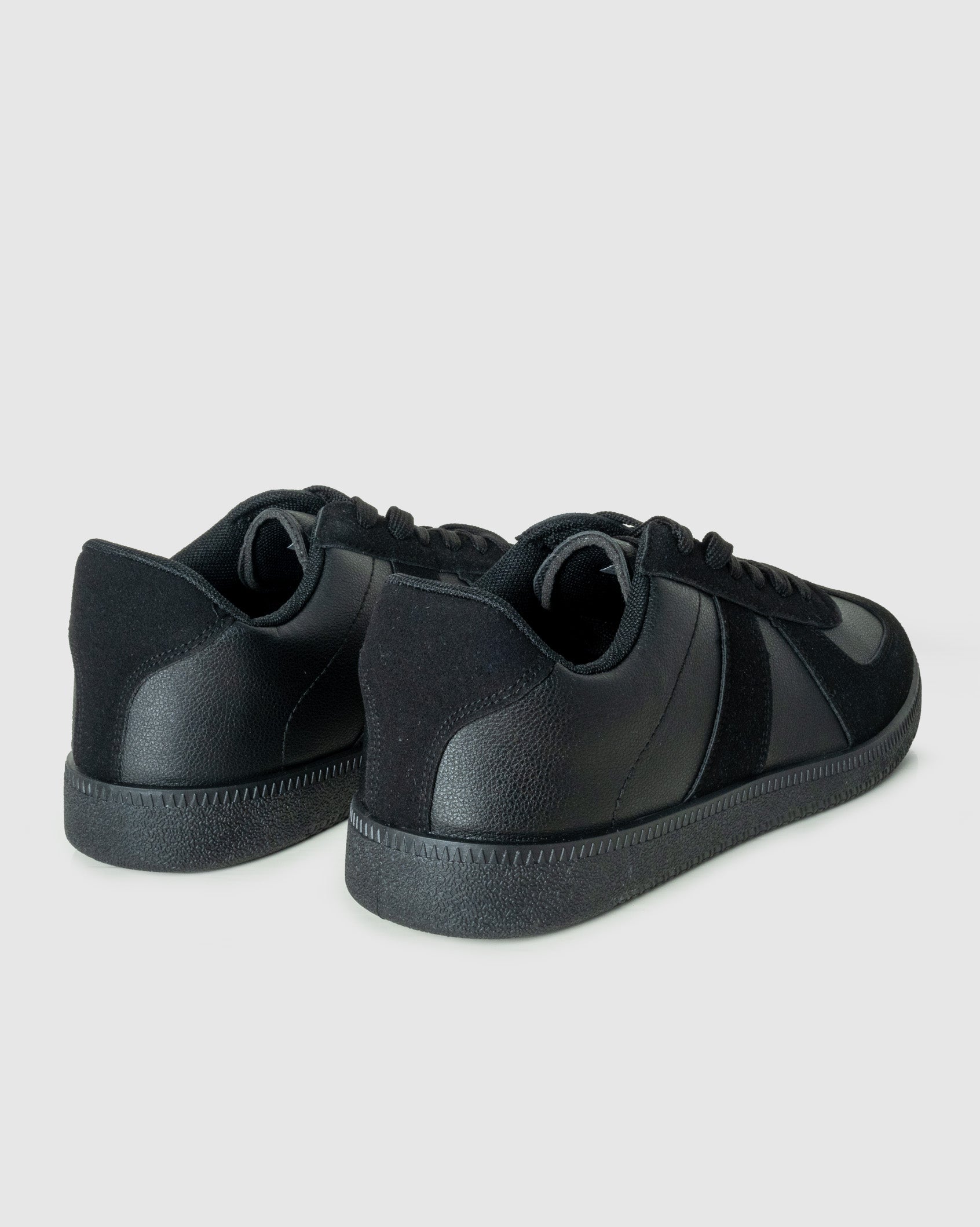 Ladies Fiona - PU/Suede Low Cut Sneaker