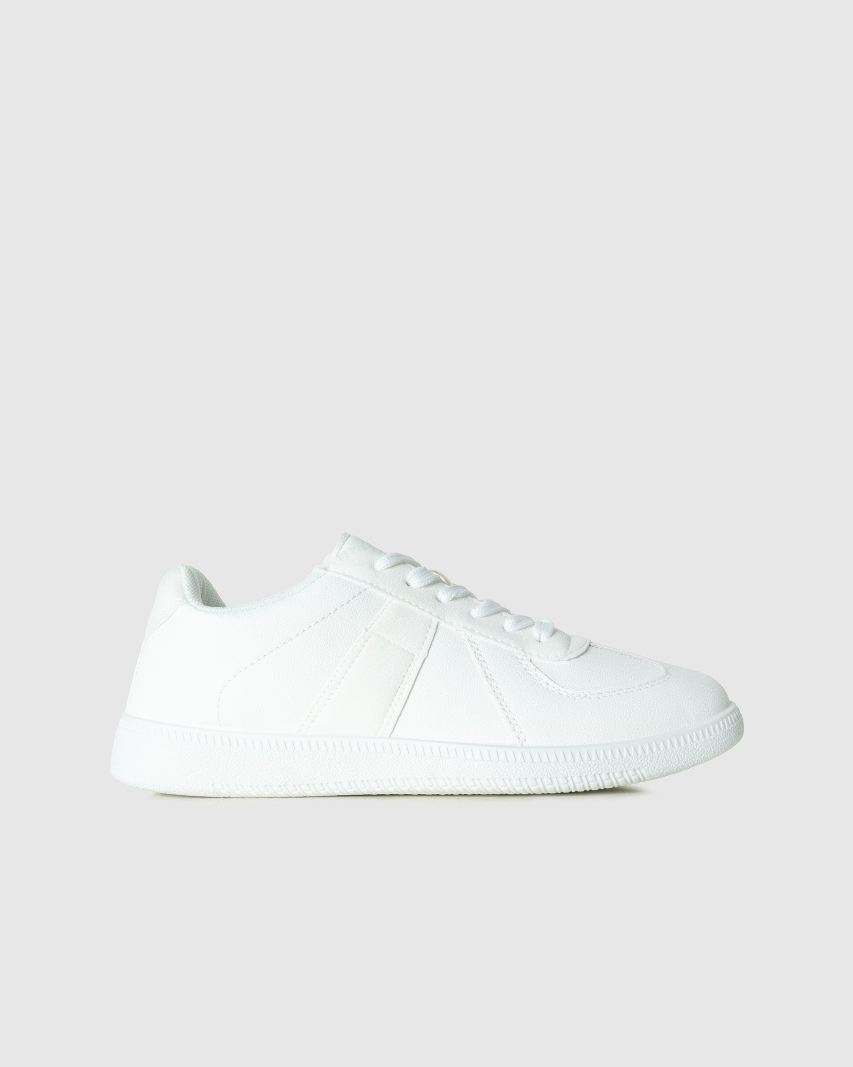 Ladies Fiona - PU/Suede Low Cut Sneaker