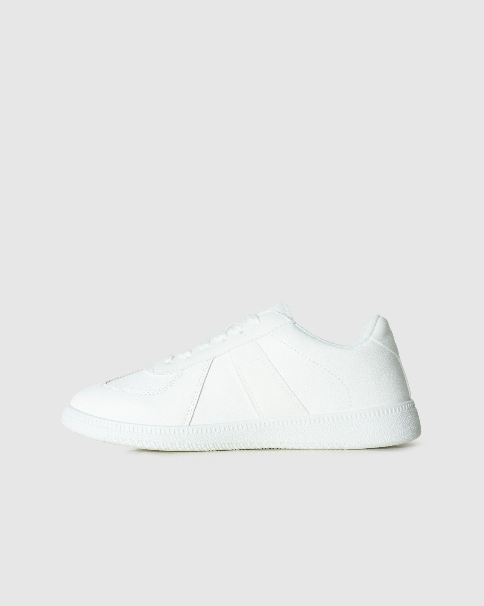 Ladies Fiona - PU/Suede Low Cut Sneaker