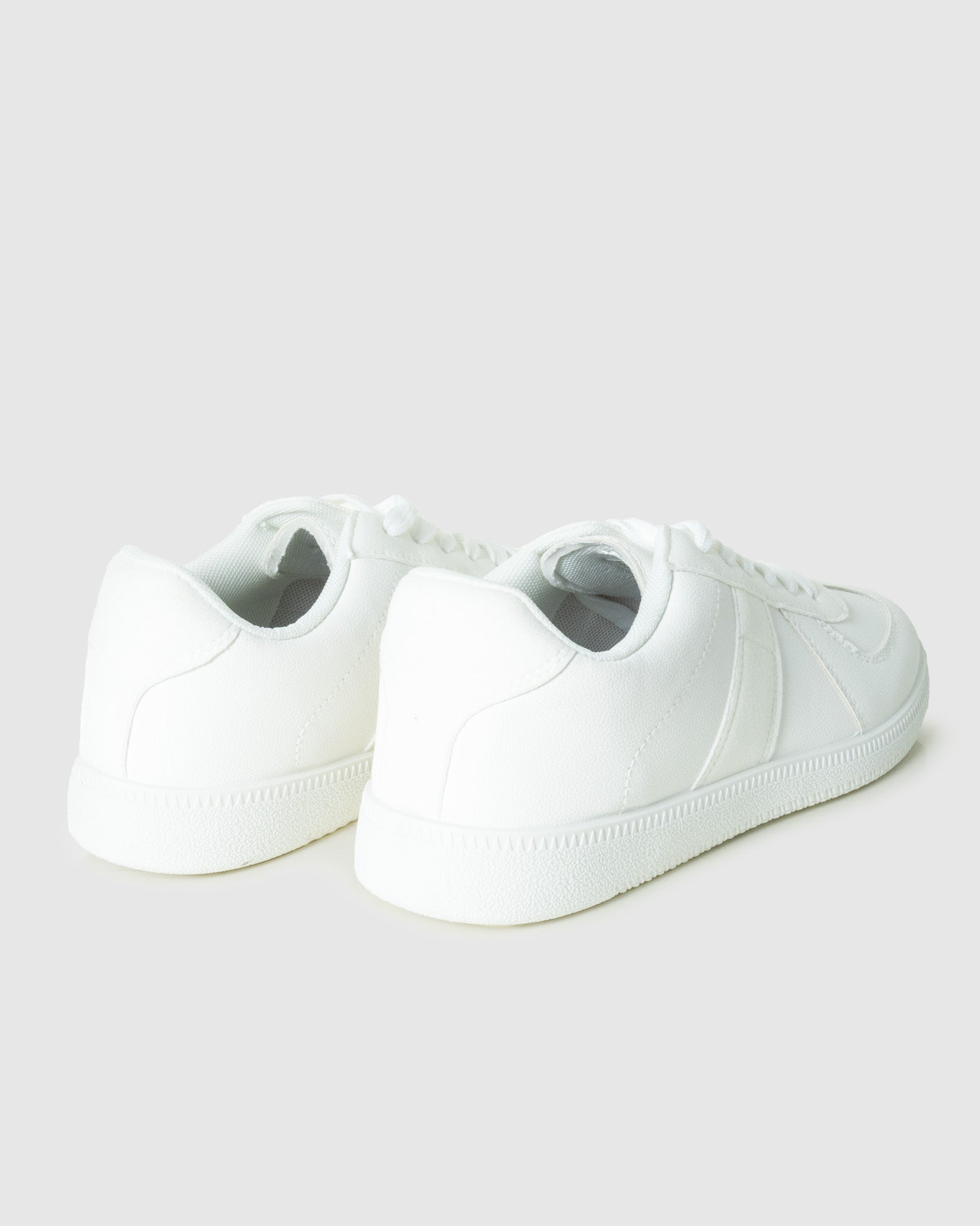 Ladies Fiona - PU/Suede Low Cut Sneaker