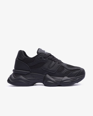 Ladies Hudson - Mesh/knit Lace Up Sneaker