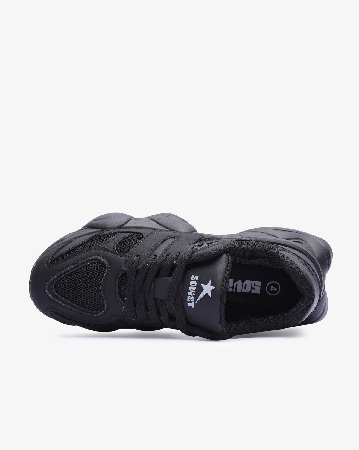 Ladies Hudson - Mesh/knit Lace Up Sneaker