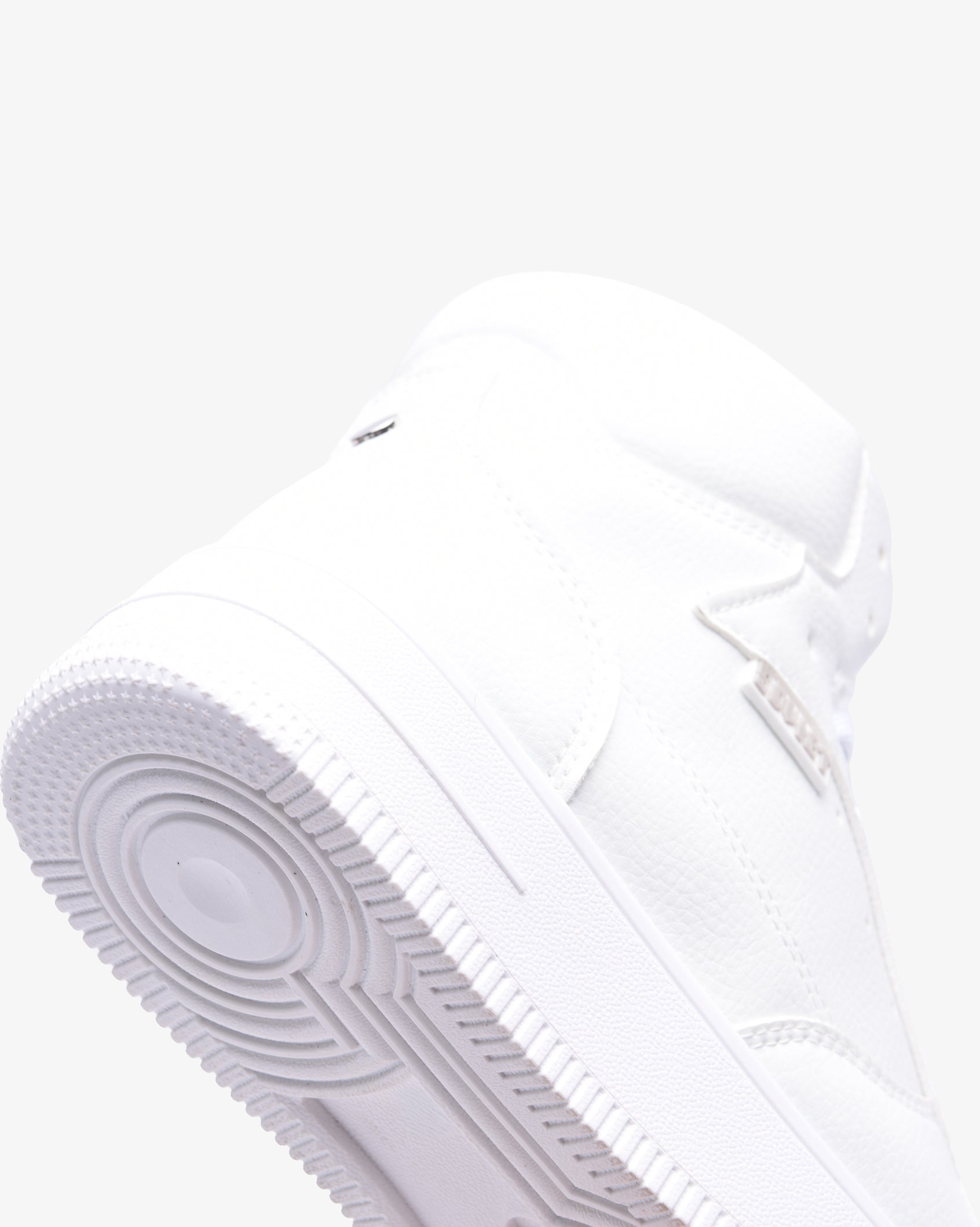 Ladies Leandro Hi - PU Mid Cut Lace Up Sneaker