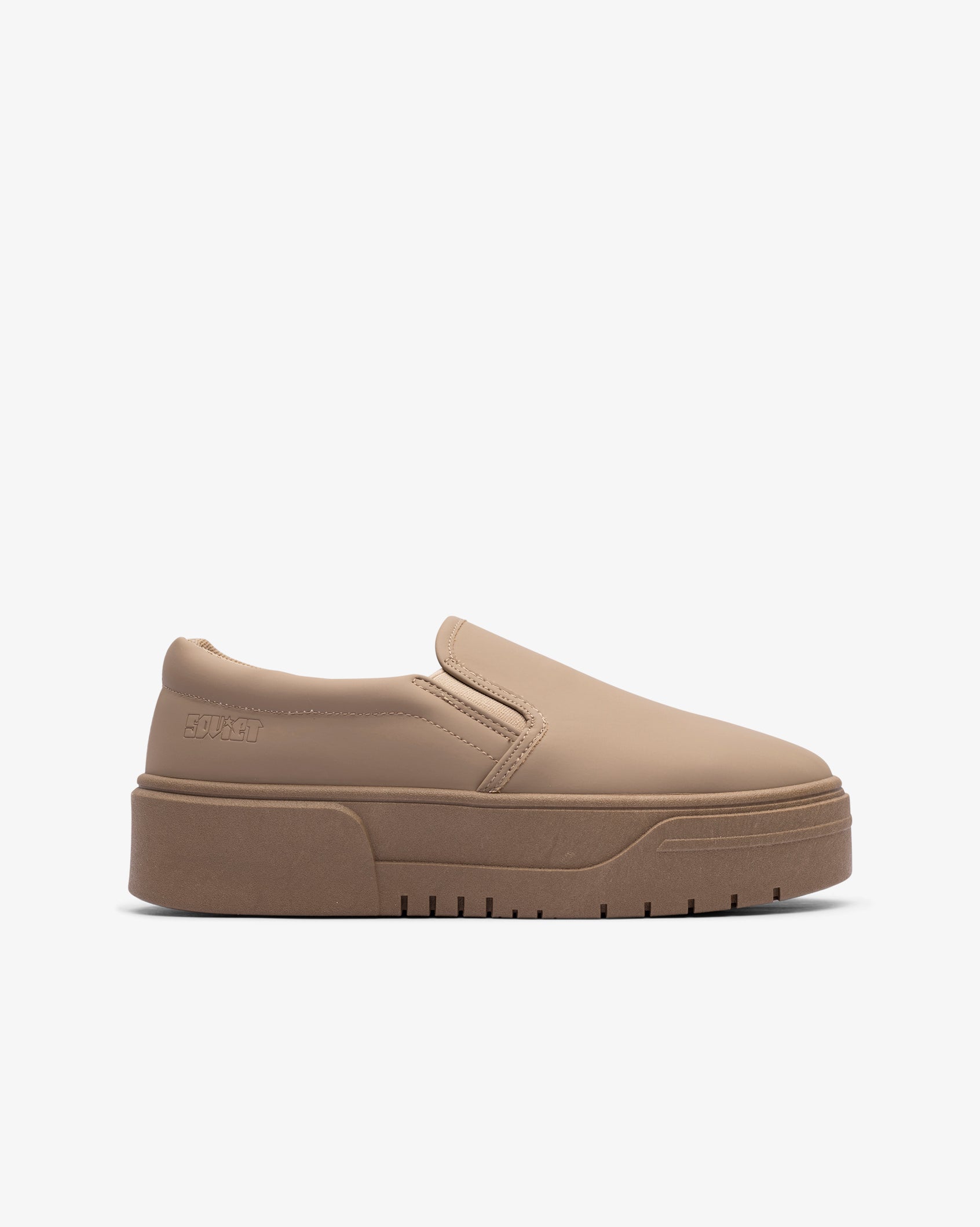 Ladies Lanthe - PU Platform Slip On