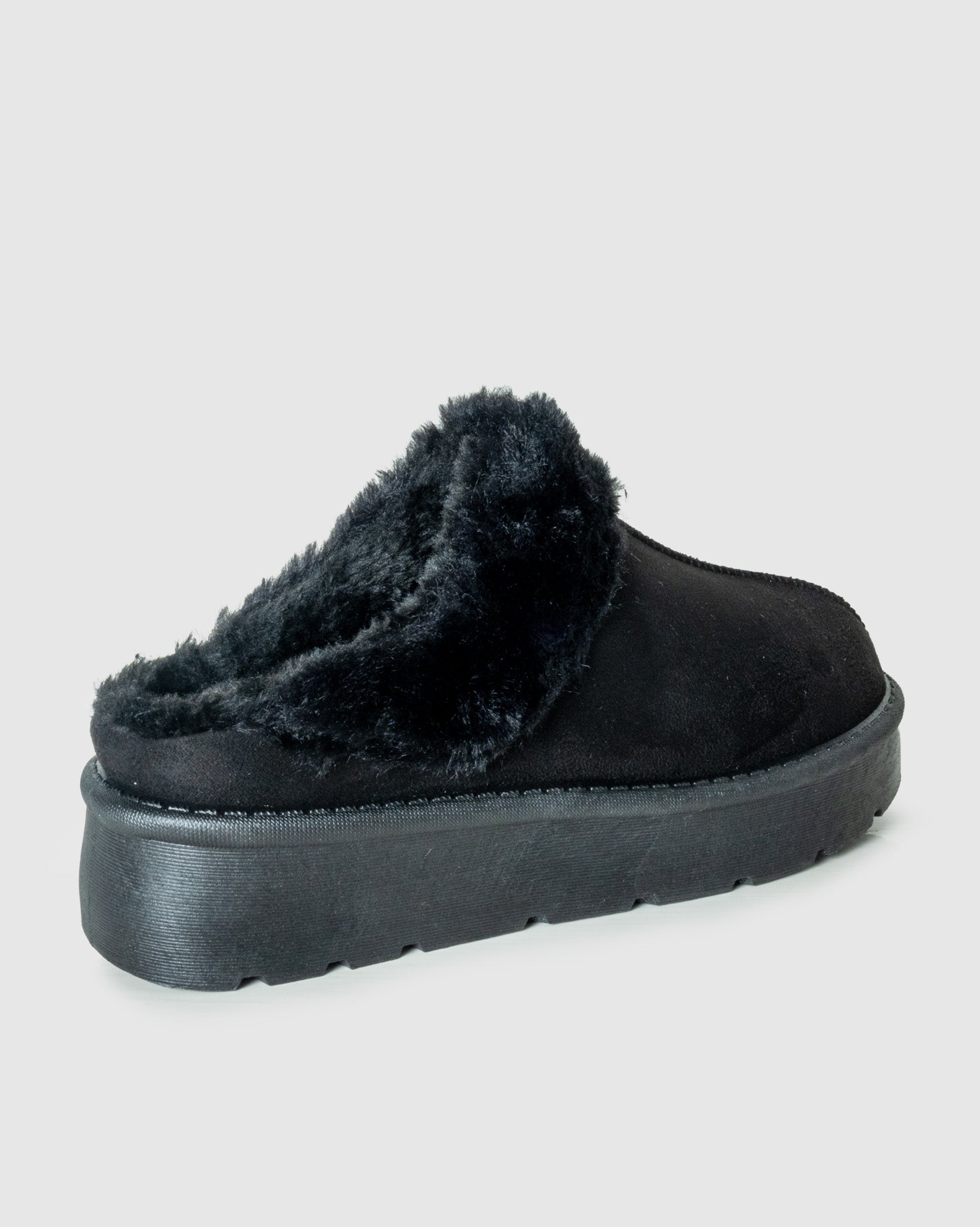 Ladies Melanie - Faux Fur Mule