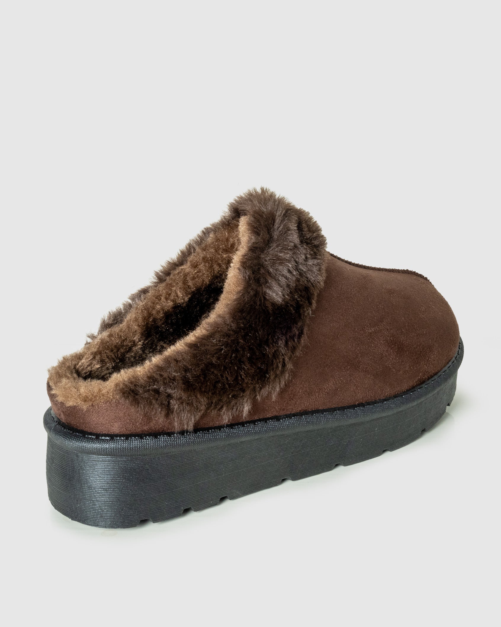 Ladies Melanie - Faux Fur Mule