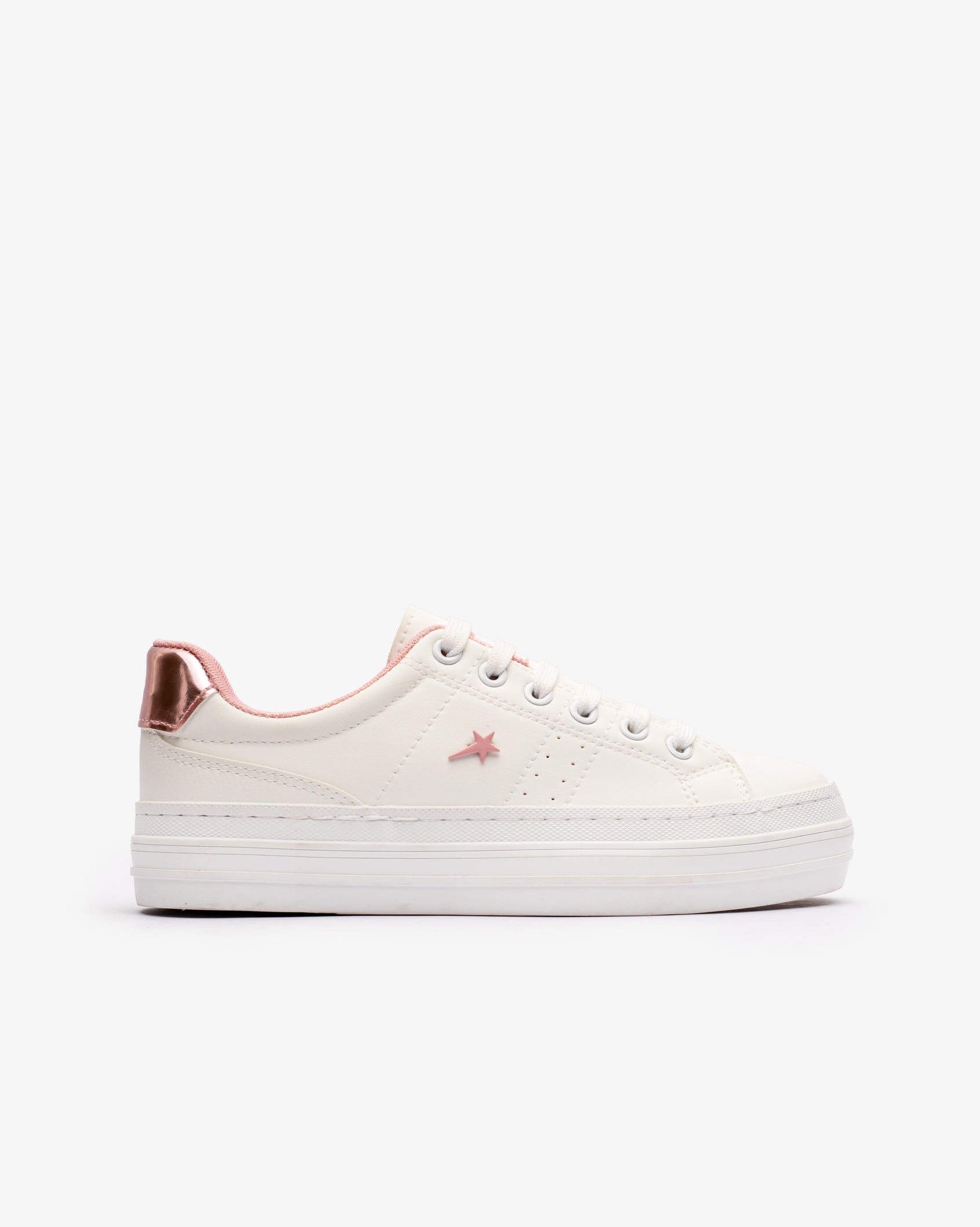 Ladies Mystic - PU Lace Up Sneaker
