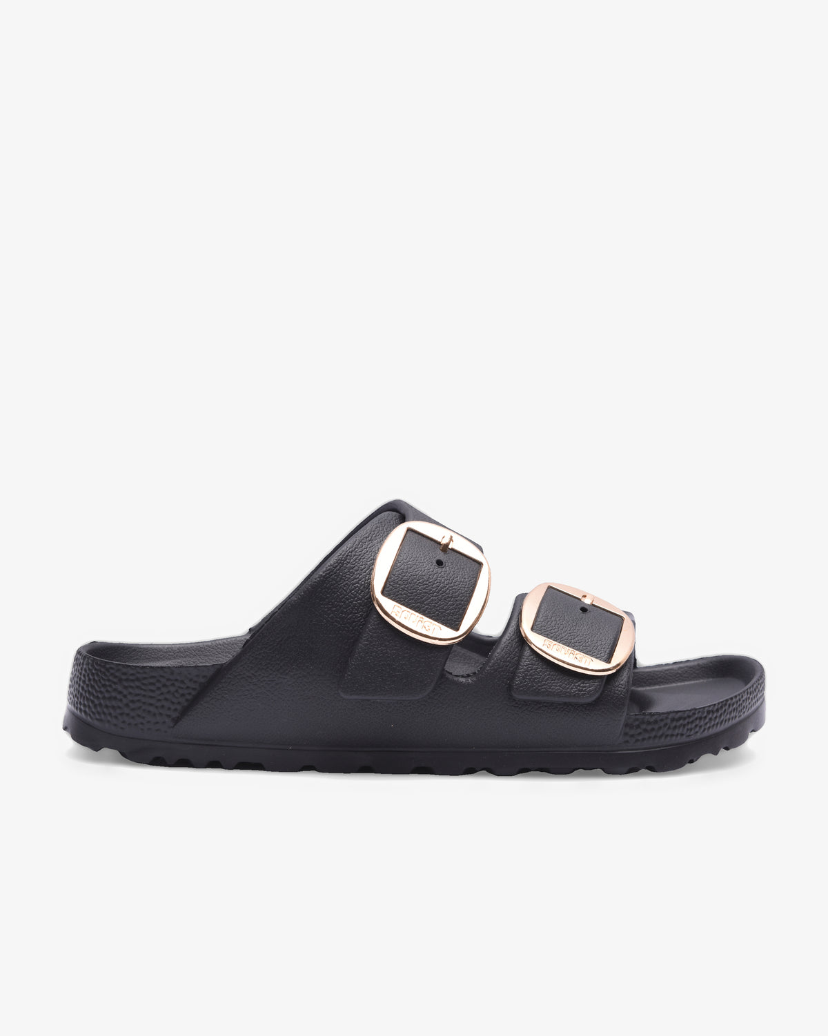 Ladies Nikki - Eva Slide Sandal With Buckle