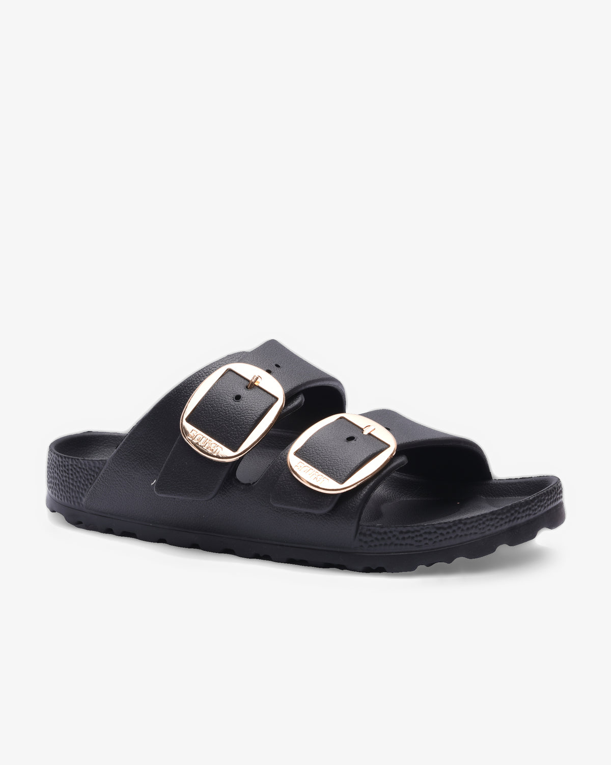 Ladies Nikki - Eva Slide Sandal With Buckle