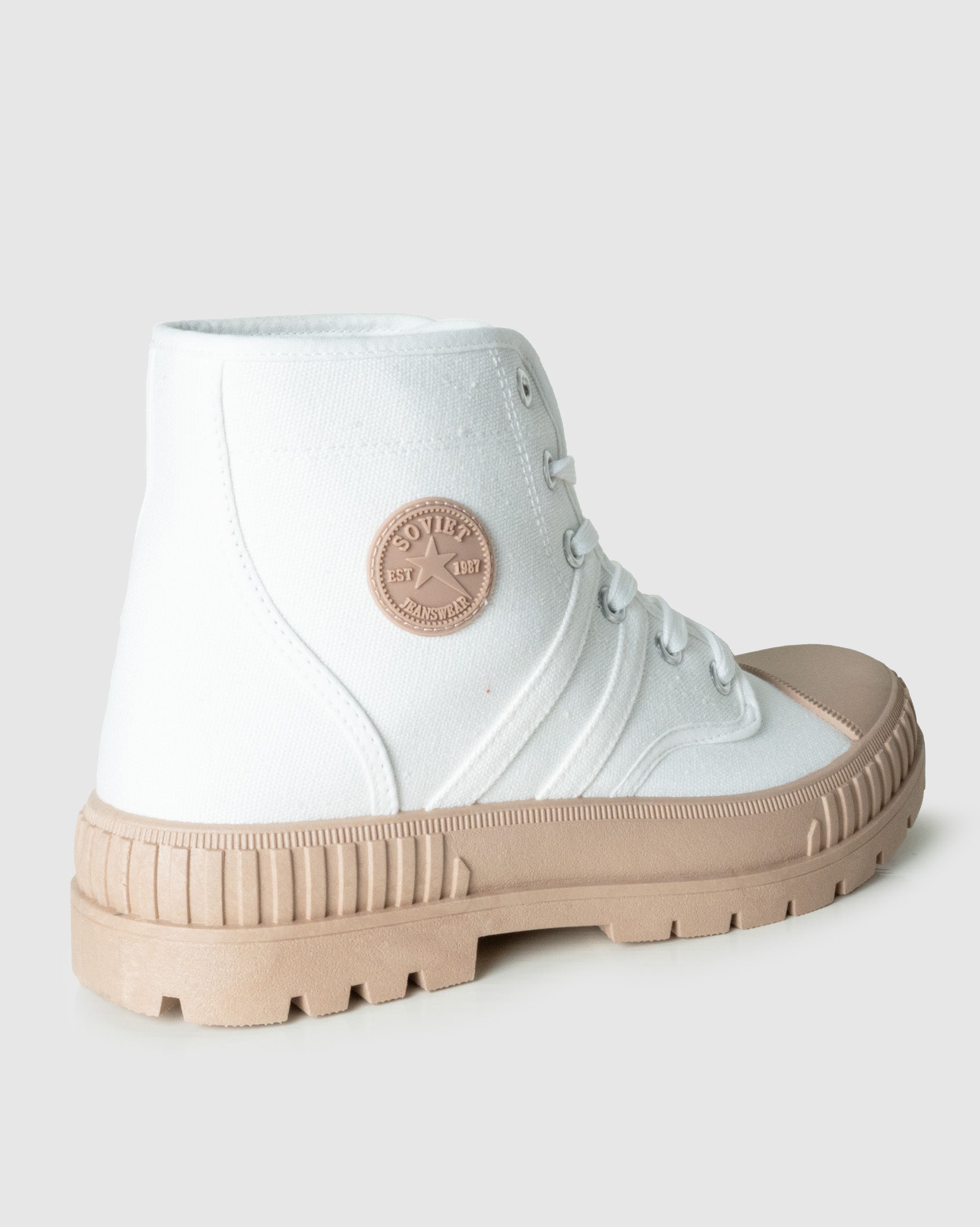 Ladies Phoenix - Hi Cut Canvas Sneaker-Boot