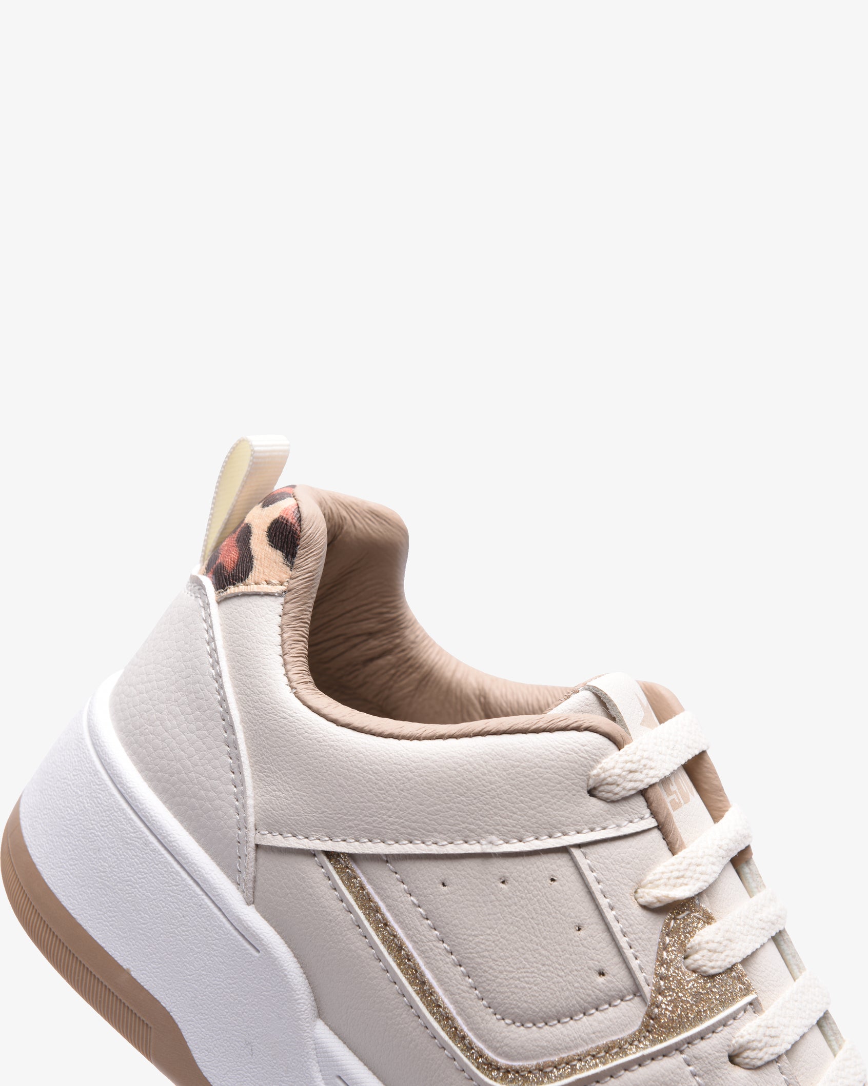 Ladies Poppy - PU Lace Up Sneaker