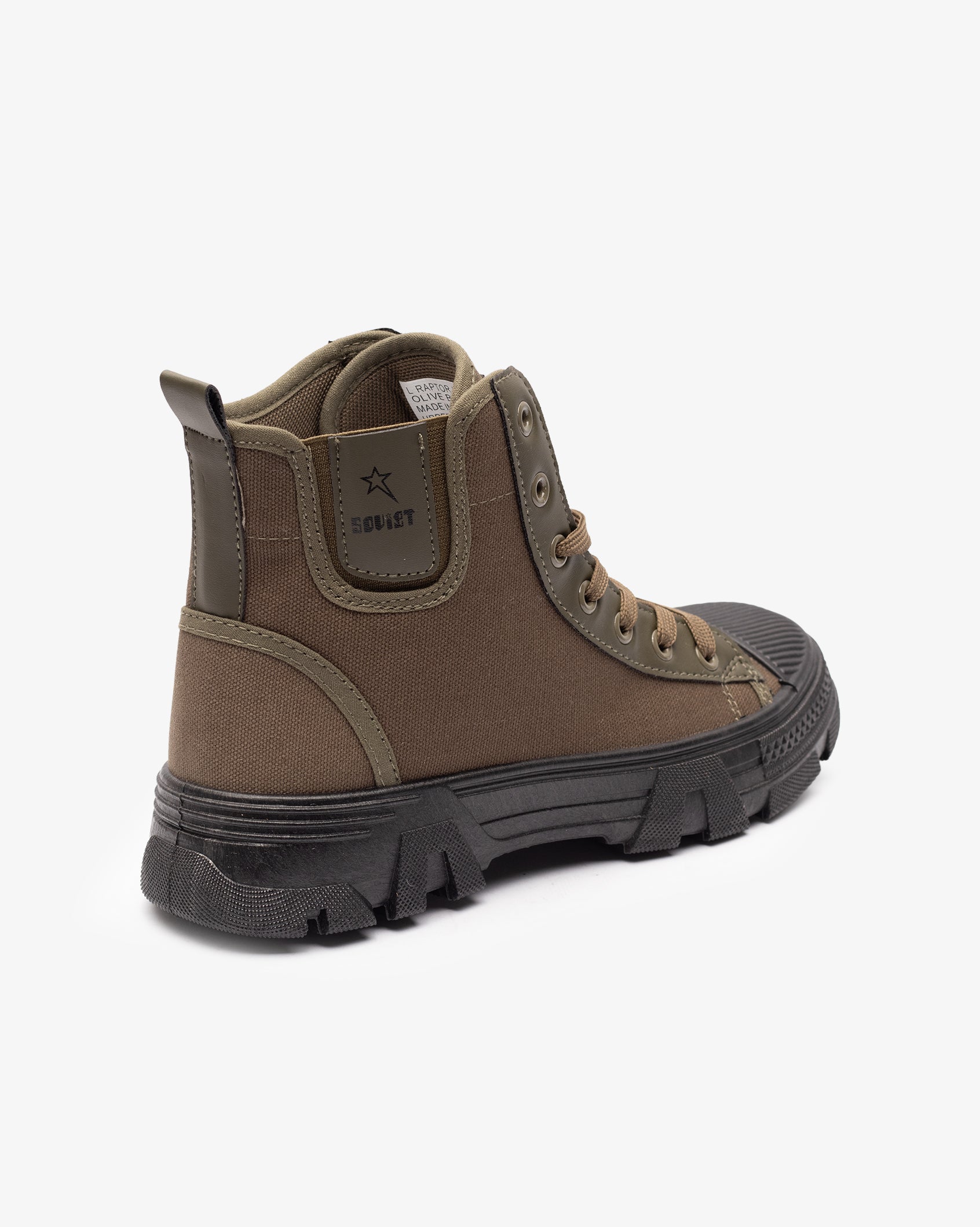 Ladies Raptor - Lace Up Boot - Soviet Denim