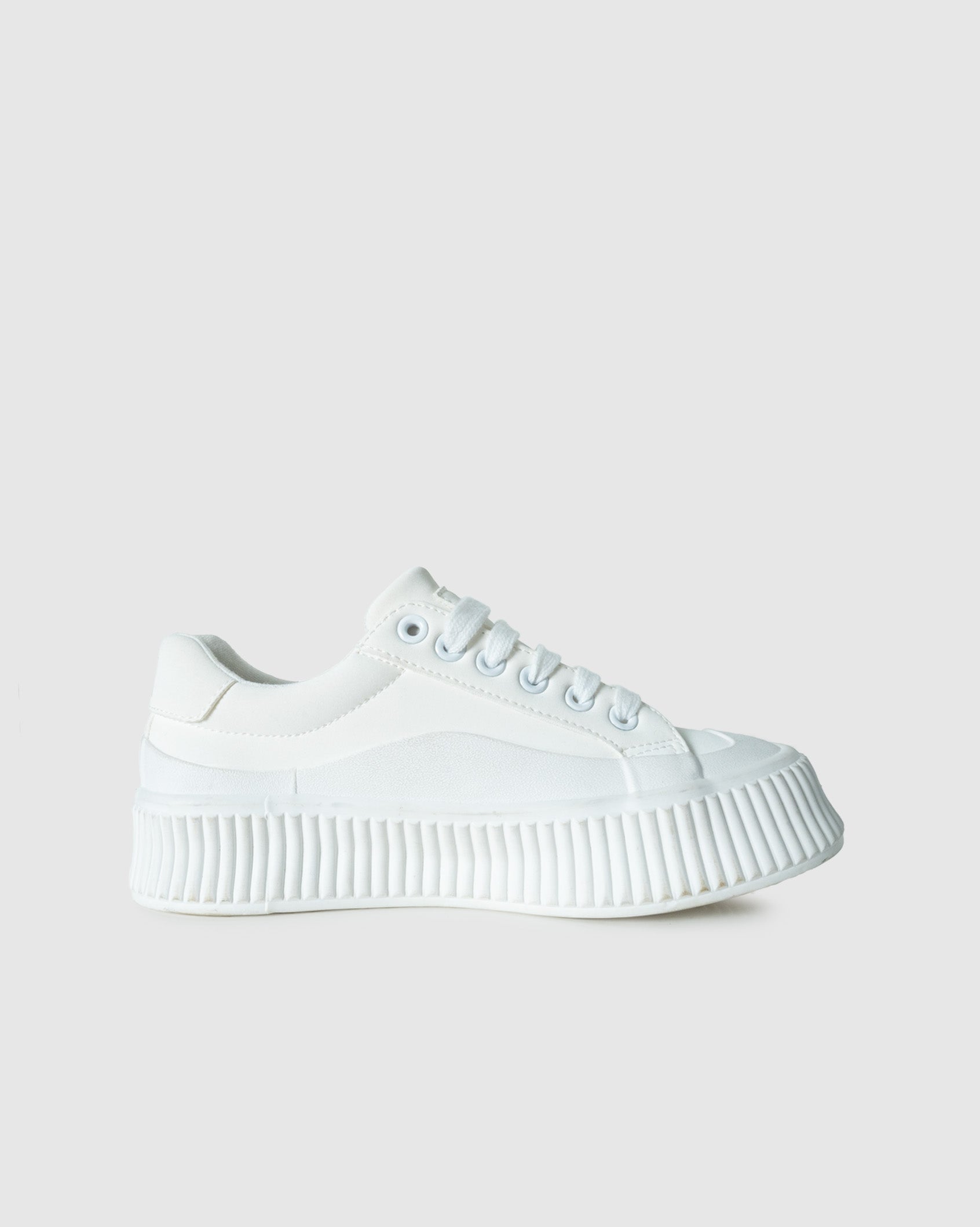 Ladies Rome - Chunky Ribbed Rubber Sole Sneaker