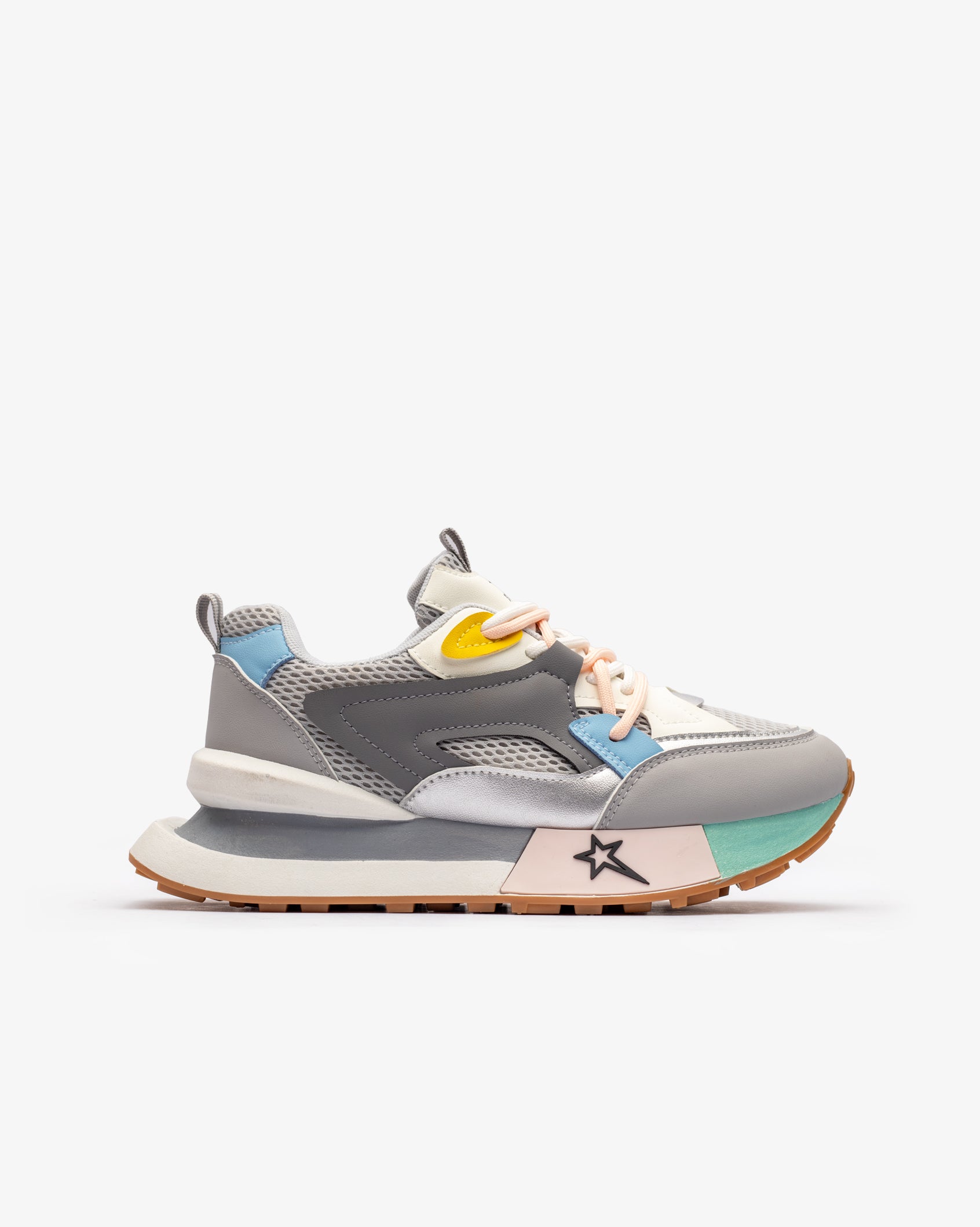 Ladies Sade - PU/Mesh Fashion Sneaker