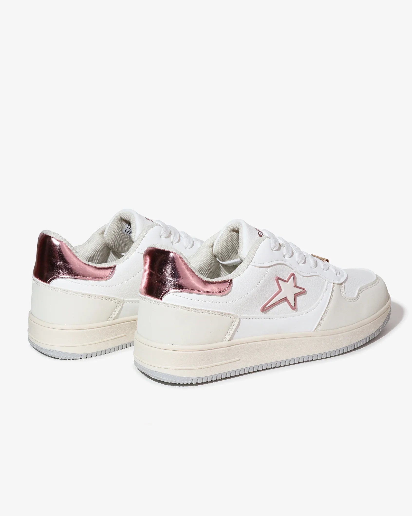 Ladies Teddy - Low Cut Metallic Sneaker