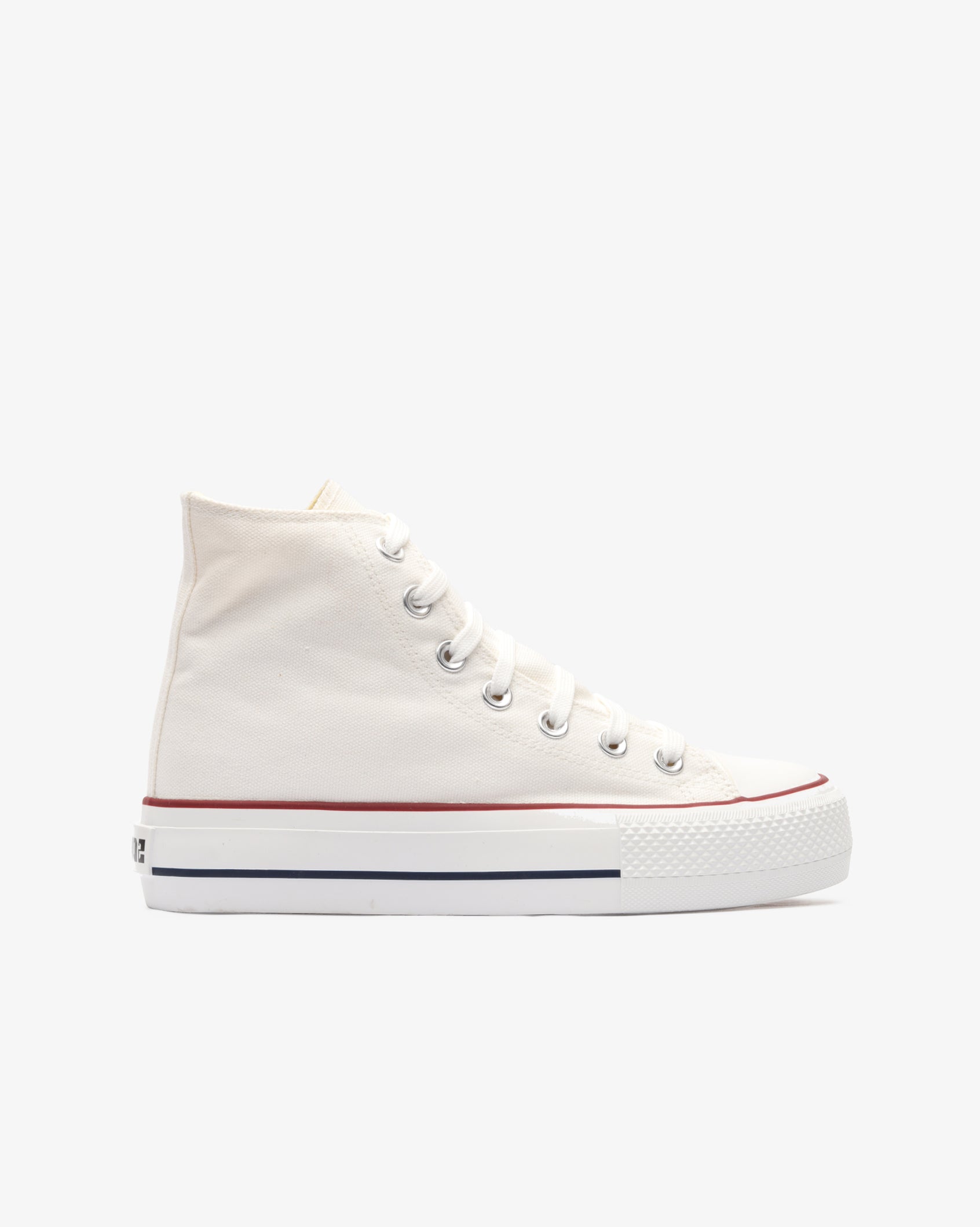 Ladies Viper Platform S26 - Vulcanized Hi Cut Canvas 4cm Platform