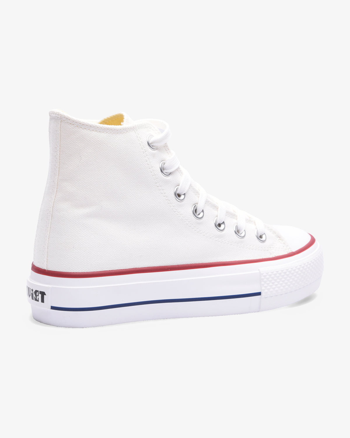 Ladies Viper Platform S26 - Vulcanized Hi Cut Canvas 4cm Platform