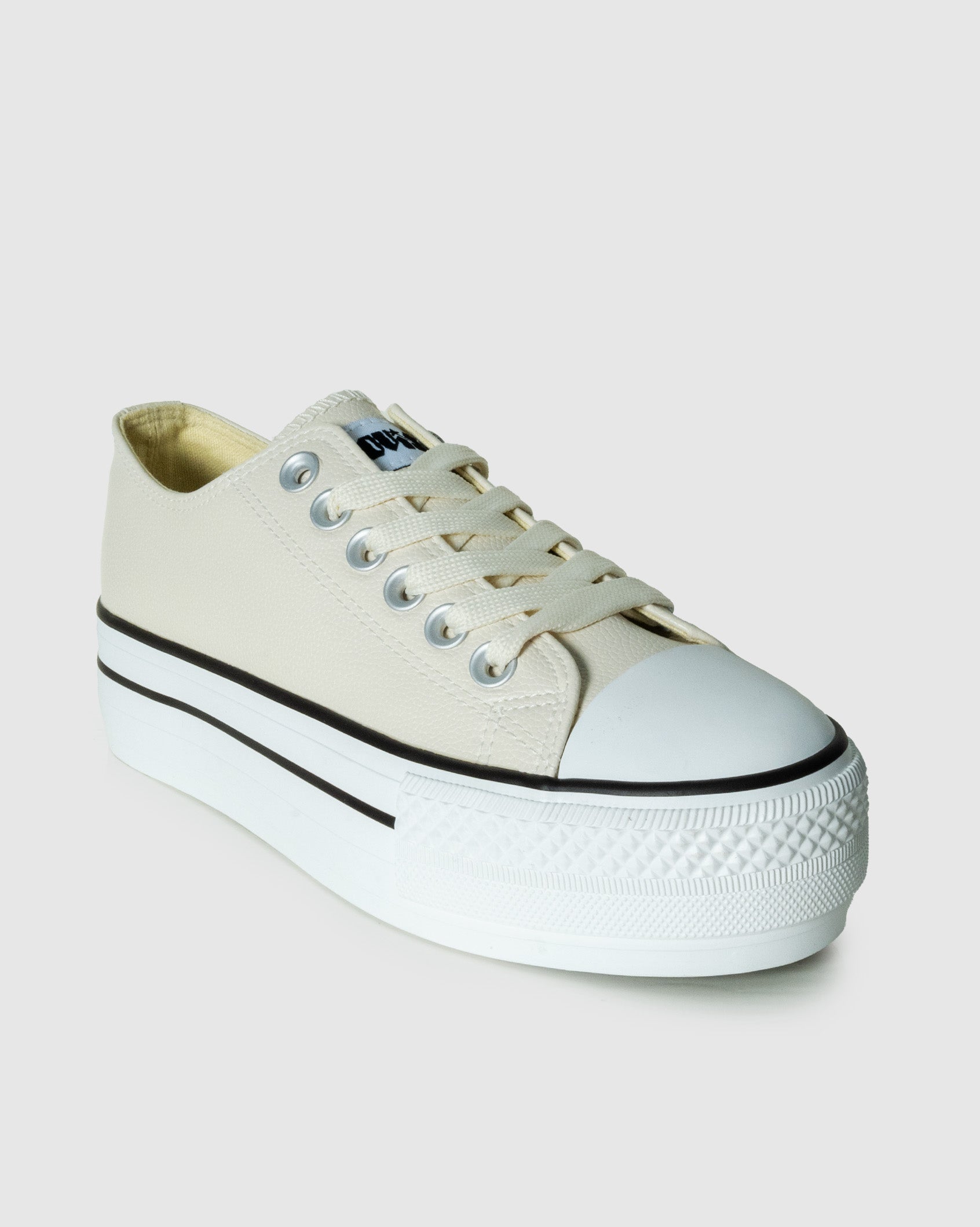 Ladies Viper - Low Cut PU Platform Sneaker