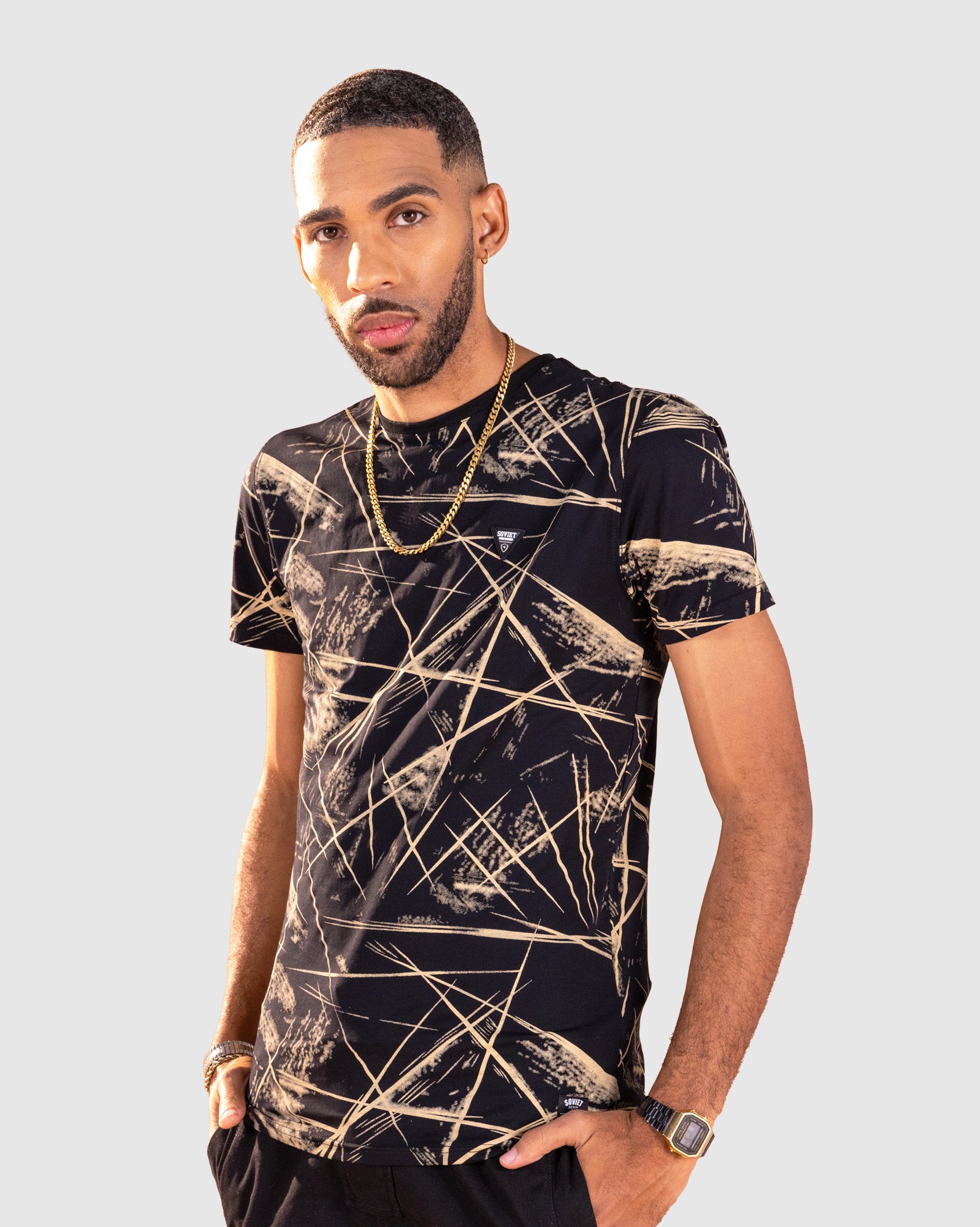 Mens Altitude - Slash Pattern Tee