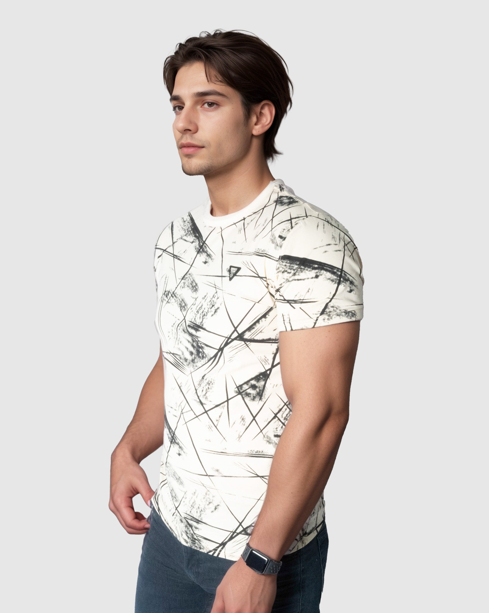 Mens Altitude - Slash Pattern Tee