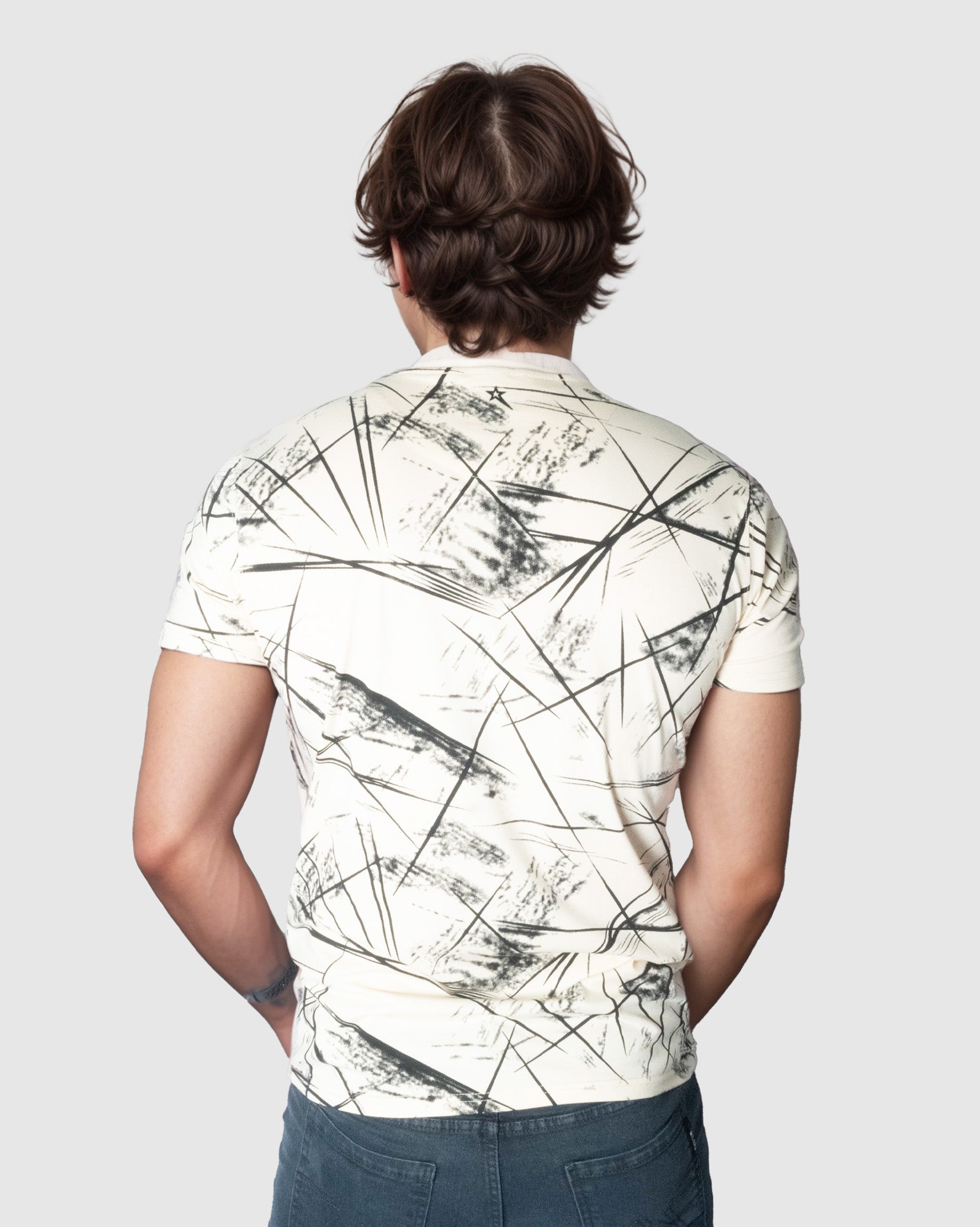 Mens Altitude - Slash Pattern Tee