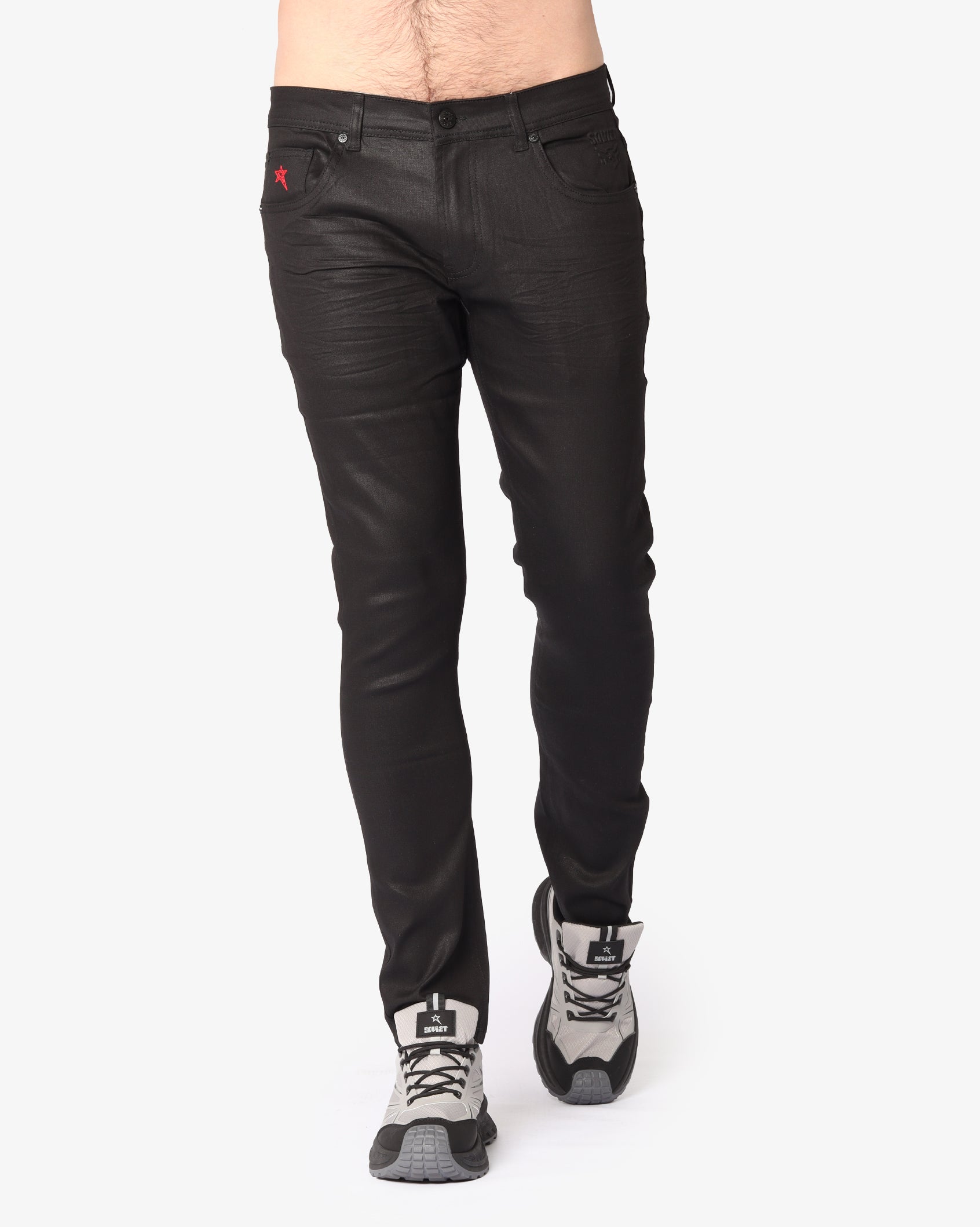 Mens Andorra #4 - Wax Skinny Jeans