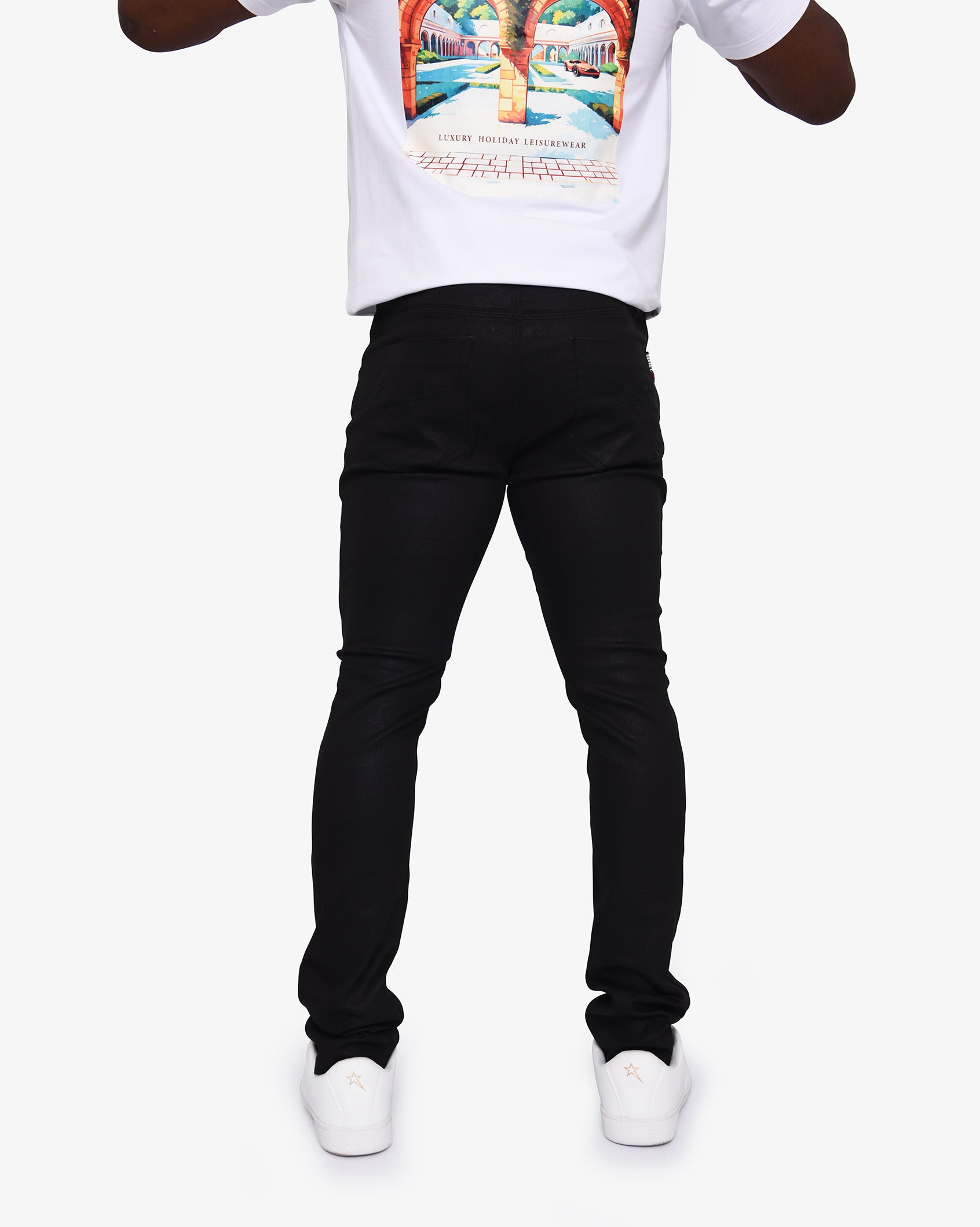 Mens Andorra #4 - Wax Skinny Jean