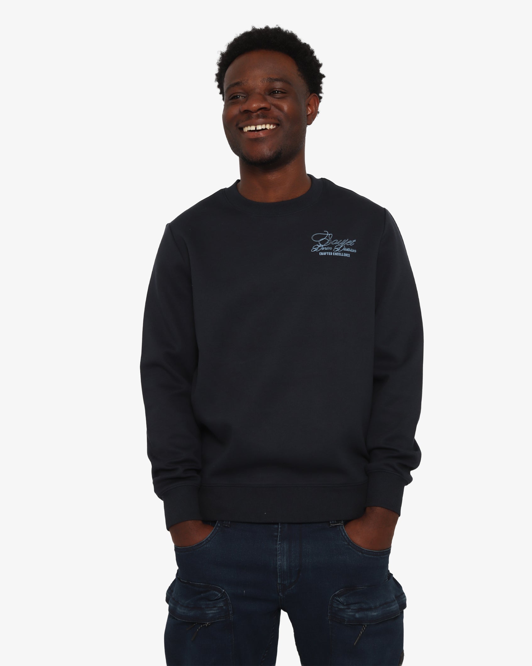 Mens Asher - Crew Neck Sweat Top