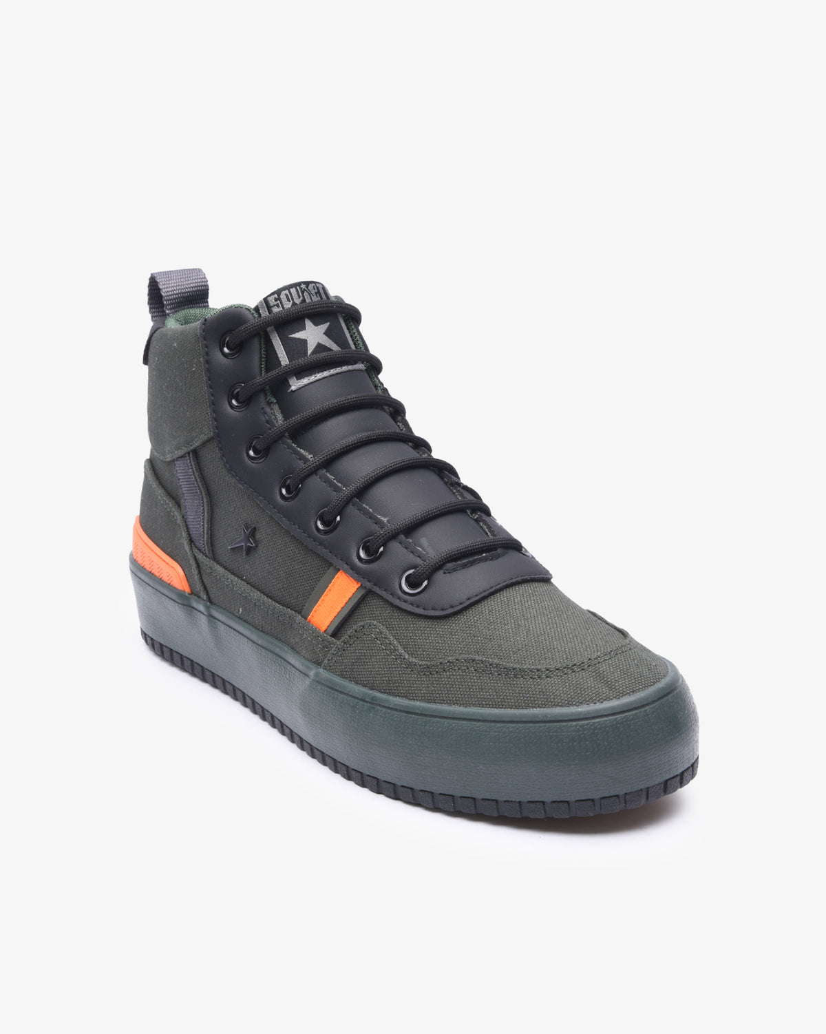 Mens Augustine - Mixed Media Vulcanized Sneaker