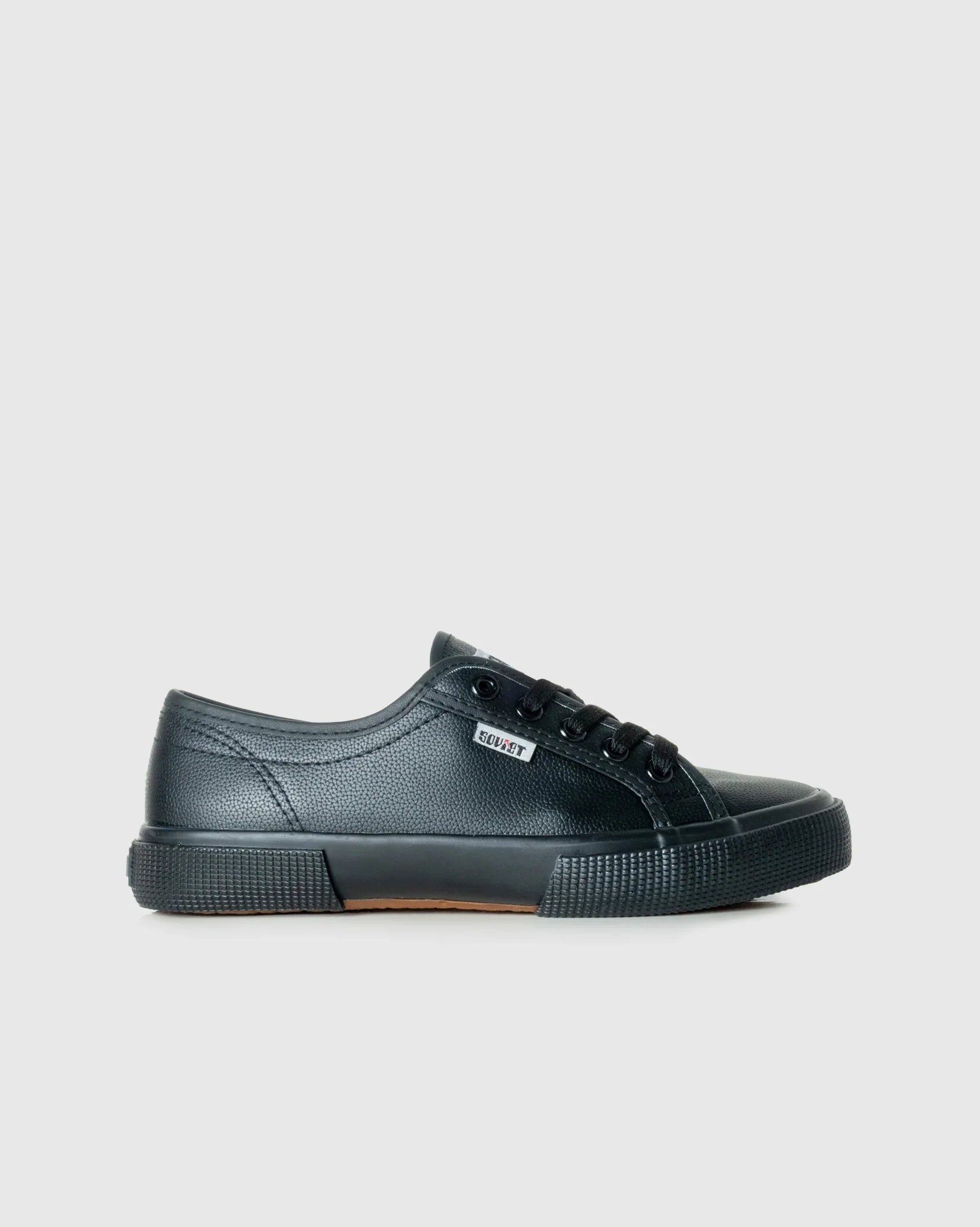 Mens Ayanda - Low Cut PU Sneaker - Soviet Denim