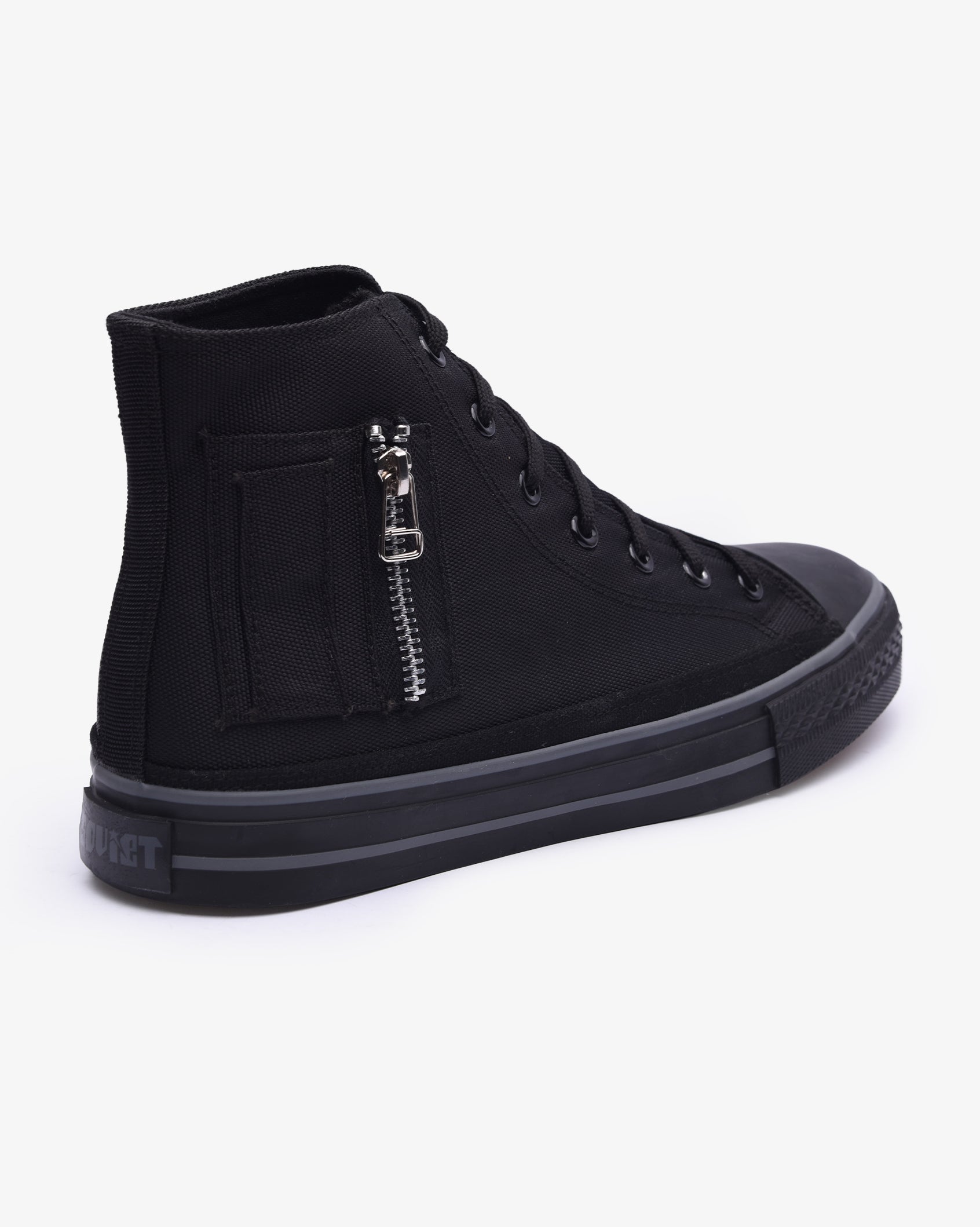 Mens Alpha - Hi Cut Vulcanized Canvas With Zip