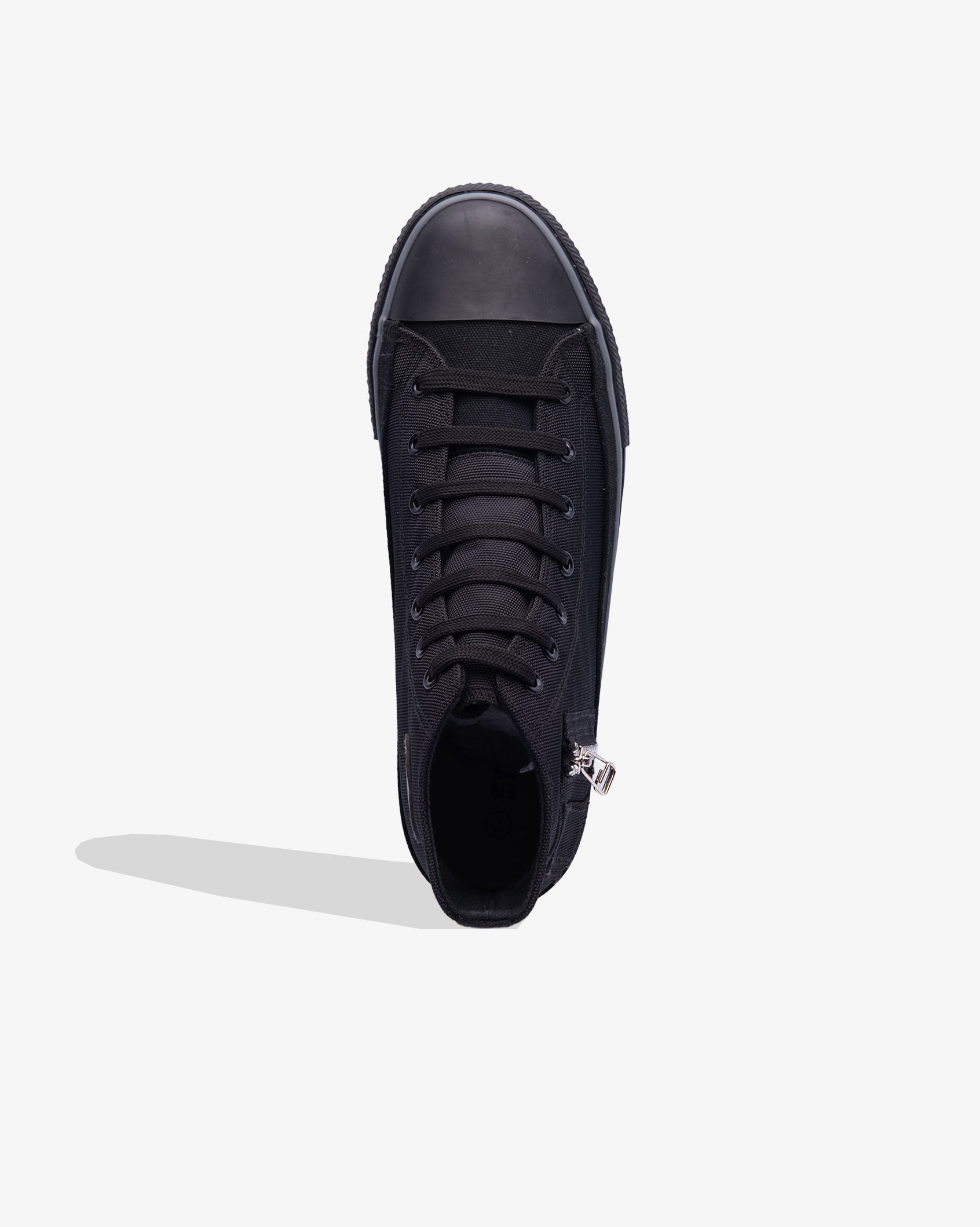 Mens Alpha - Hi Cut Vulcanized Canvas With Zip