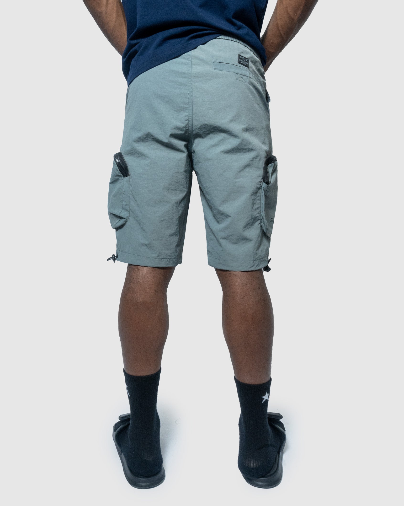 Mens Baraka - Nylon Track Shorts