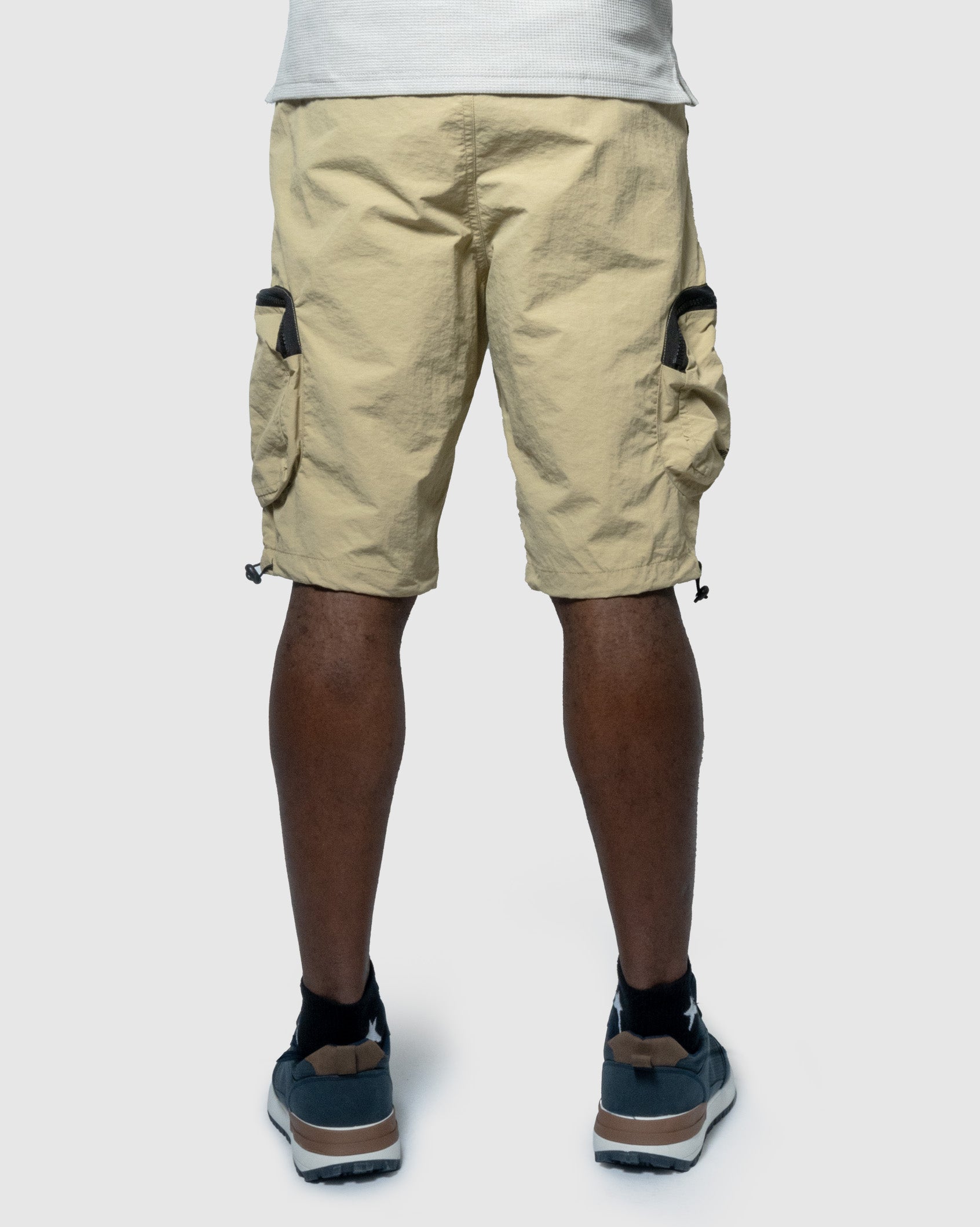 Mens Baraka - Nylon Track Shorts