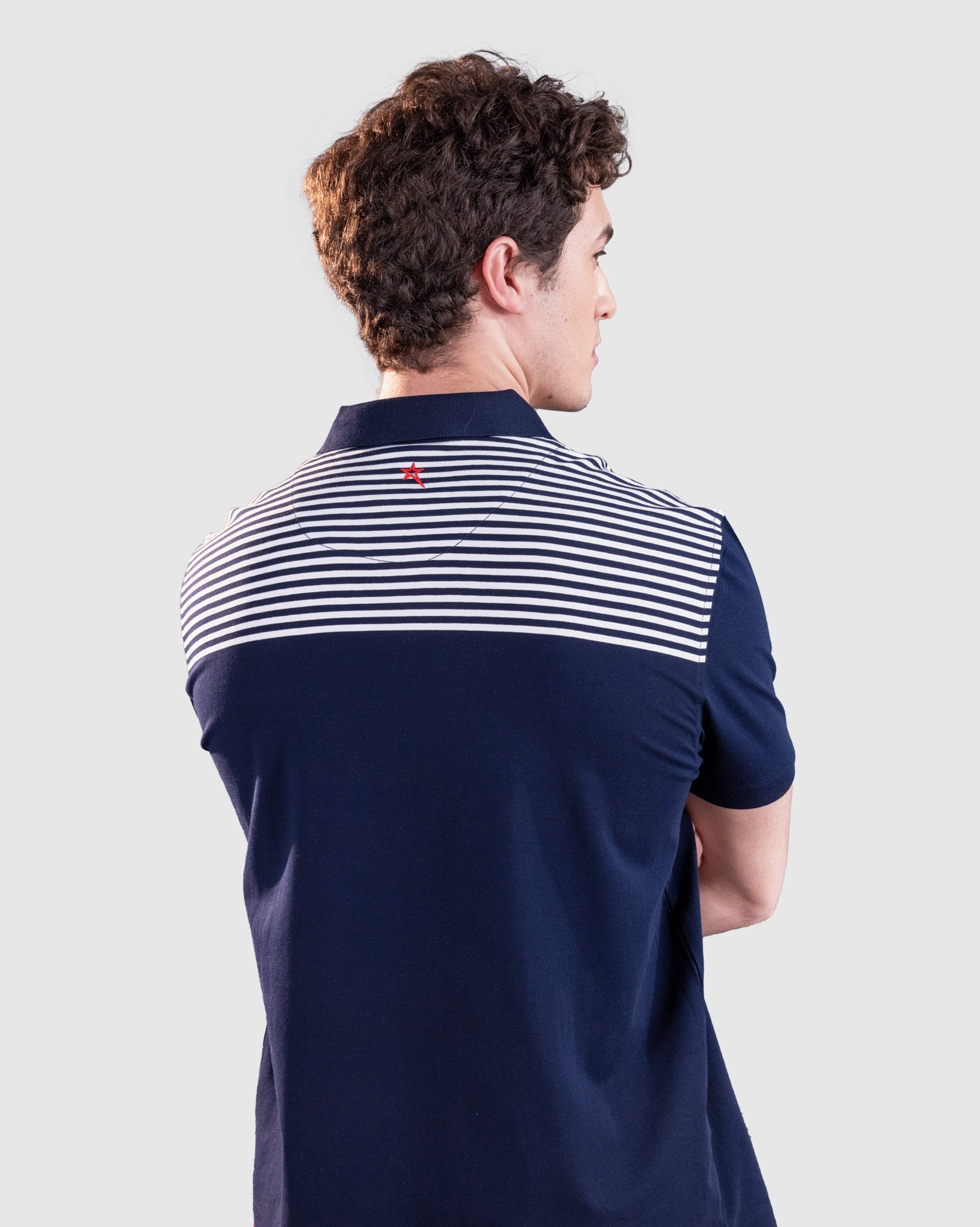 Mens Battle - Striped Golfer