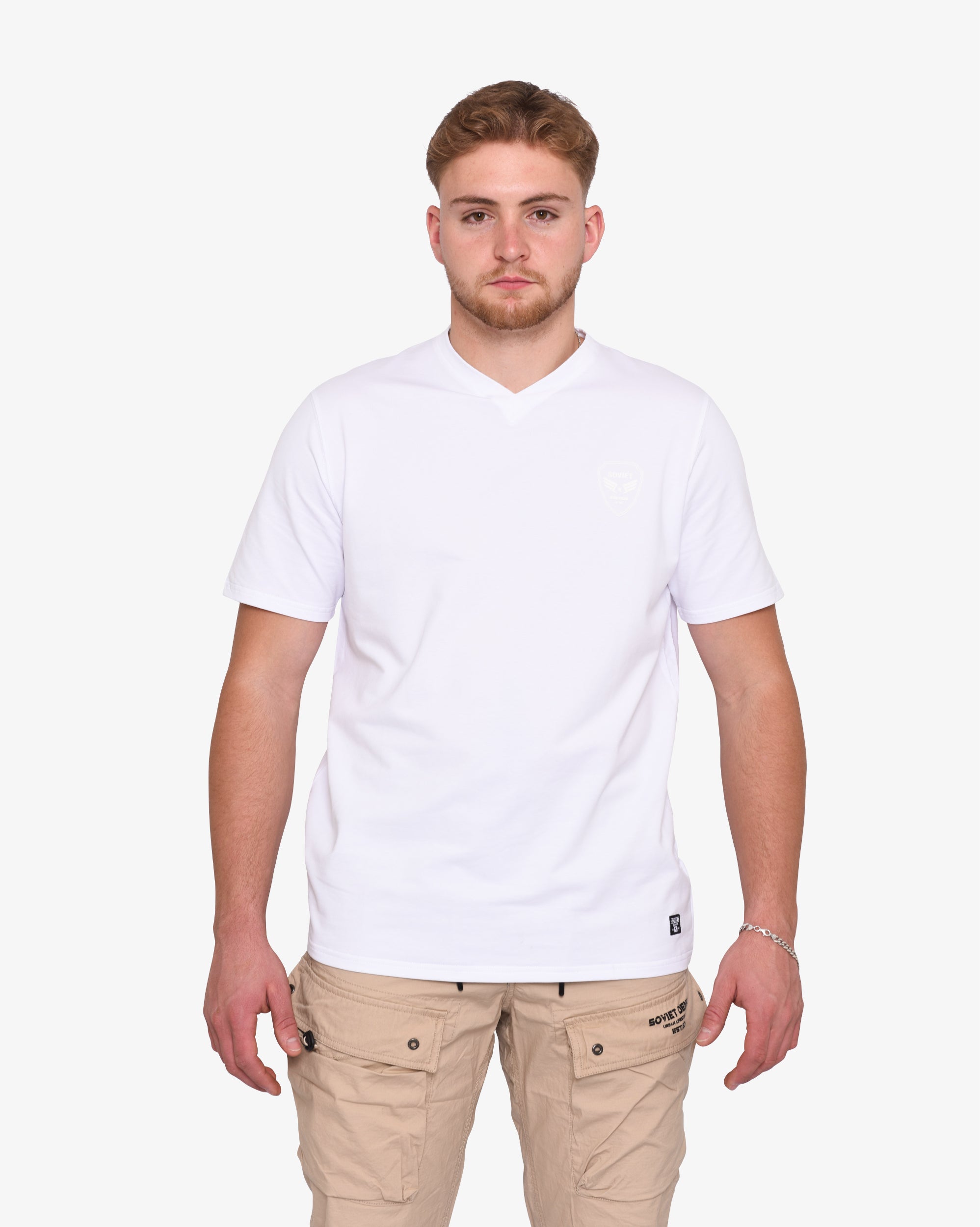 Mens Bold - Basic V-Neck Tee