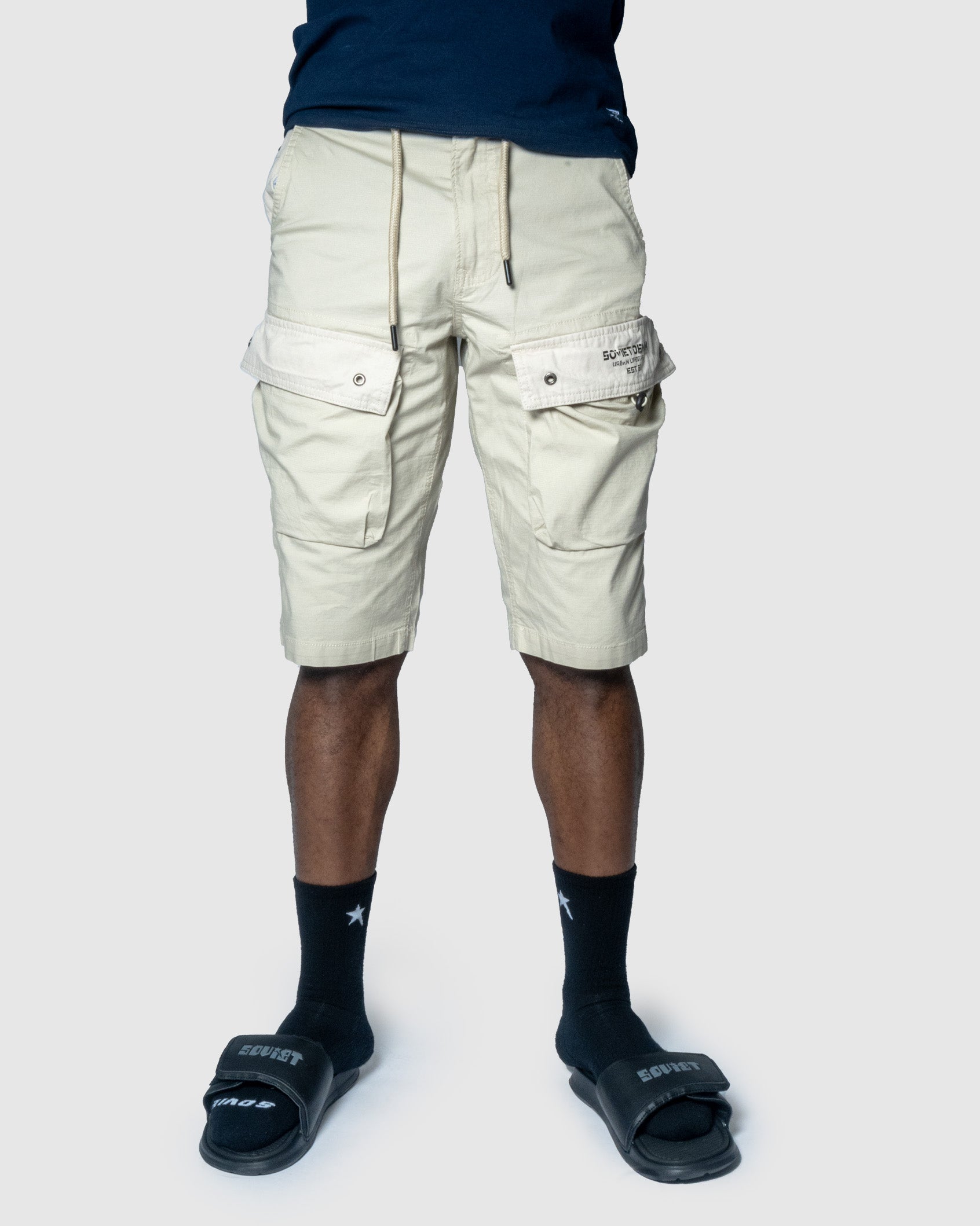 Mens Caution - Cargo Shorts