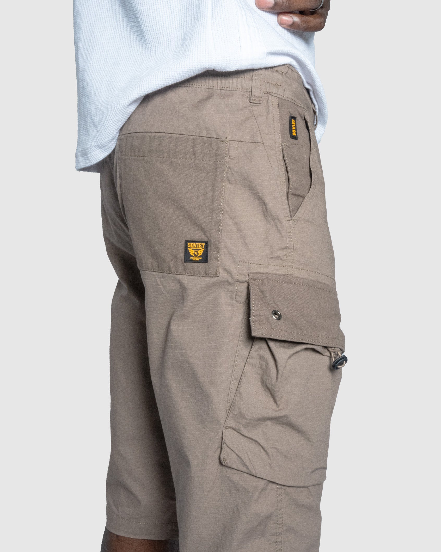 Mens Caution - Cargo Shorts