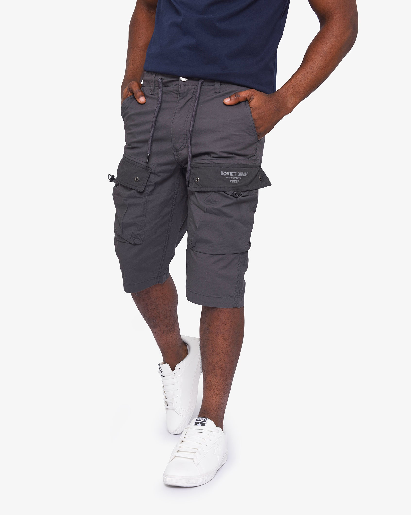 Mens Caution - Cargo Shorts