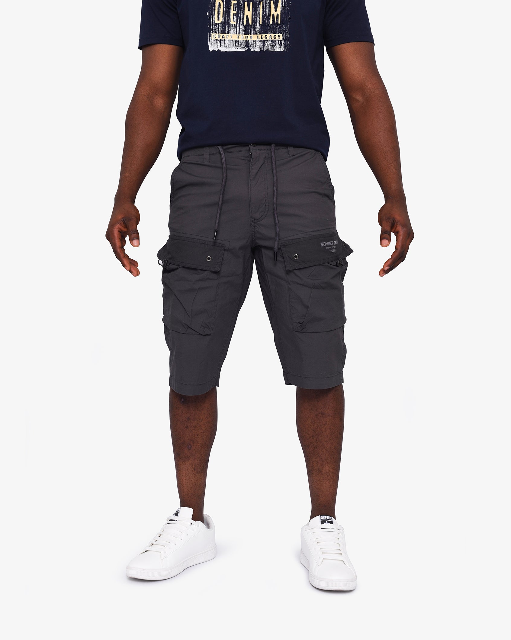 Mens Caution - Cargo Shorts