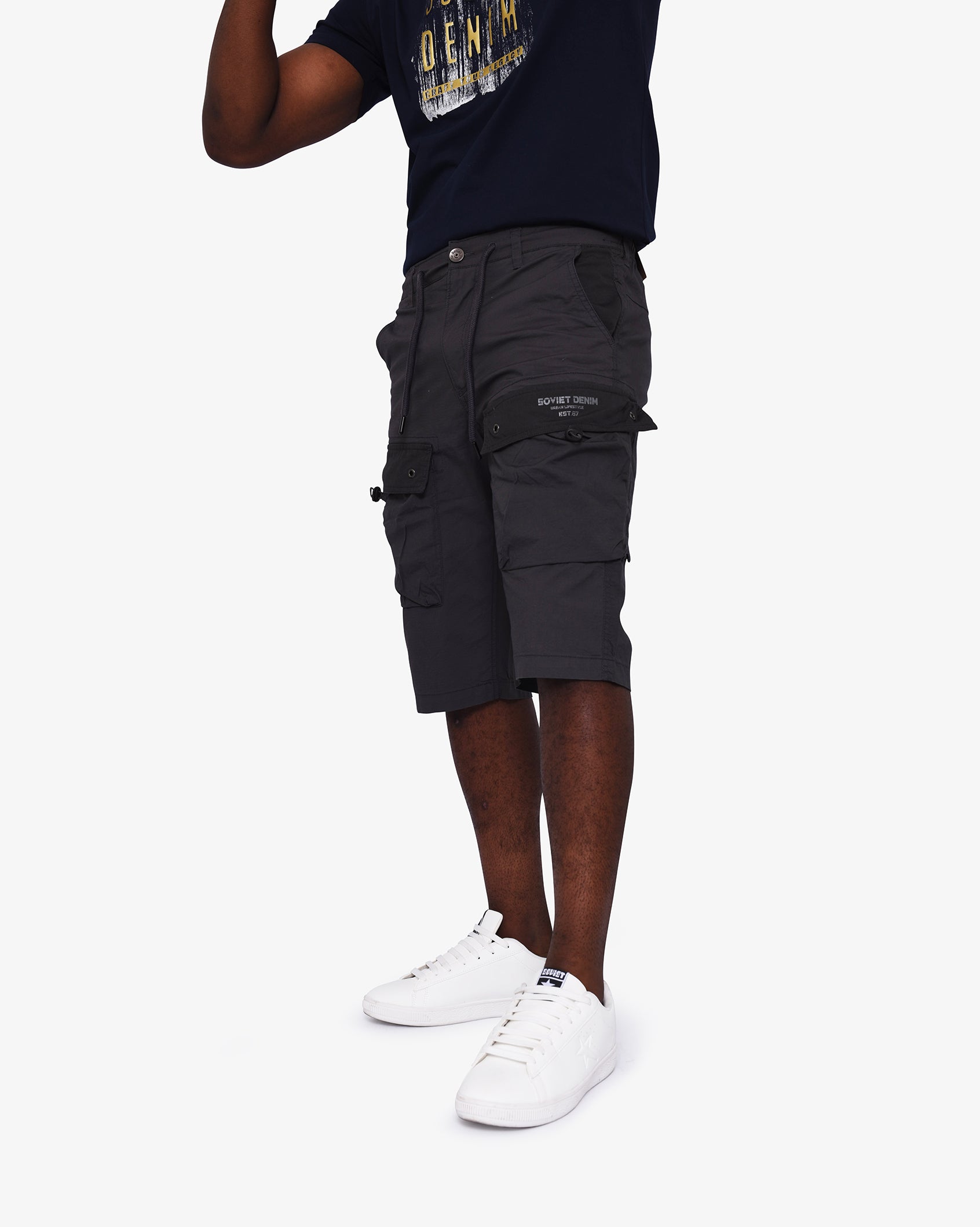 Mens Caution - Cargo Shorts