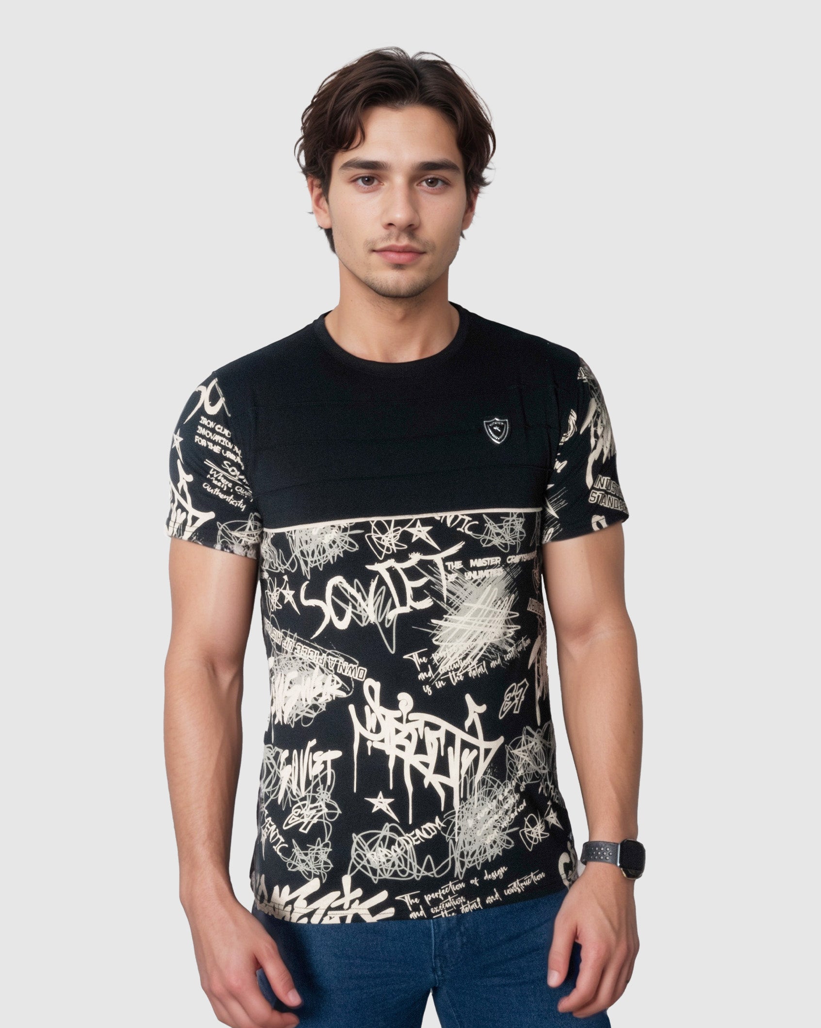 Mens Dynamic - Graffiti Tee