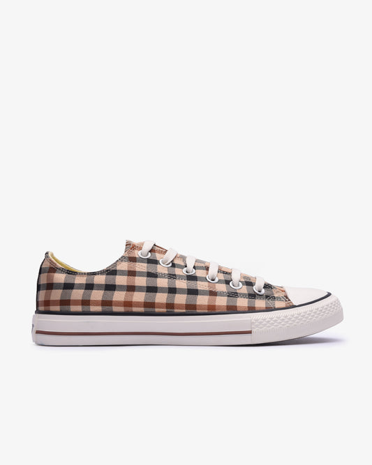 Mens Daks - Low Cut Vulcanized Check Canvas