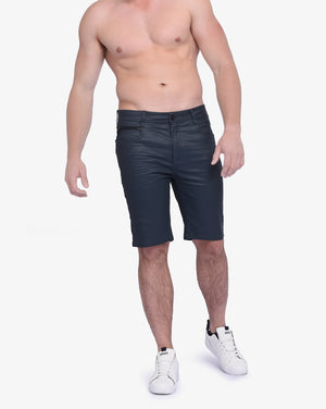 Mens Daring - Wax Coated Denim Shorts