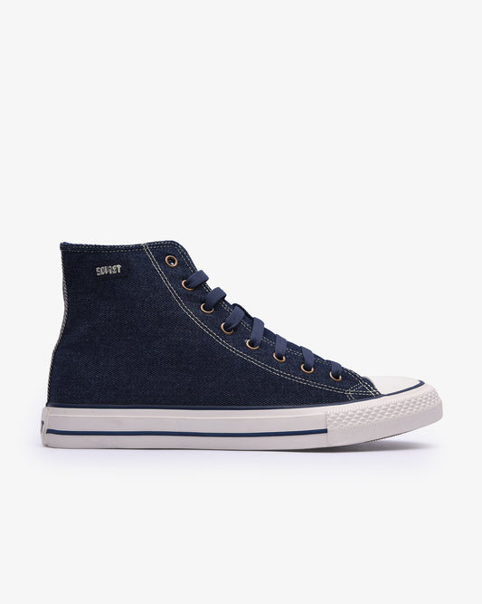 Mens Edwin - Denim Hi Cut Lace Up